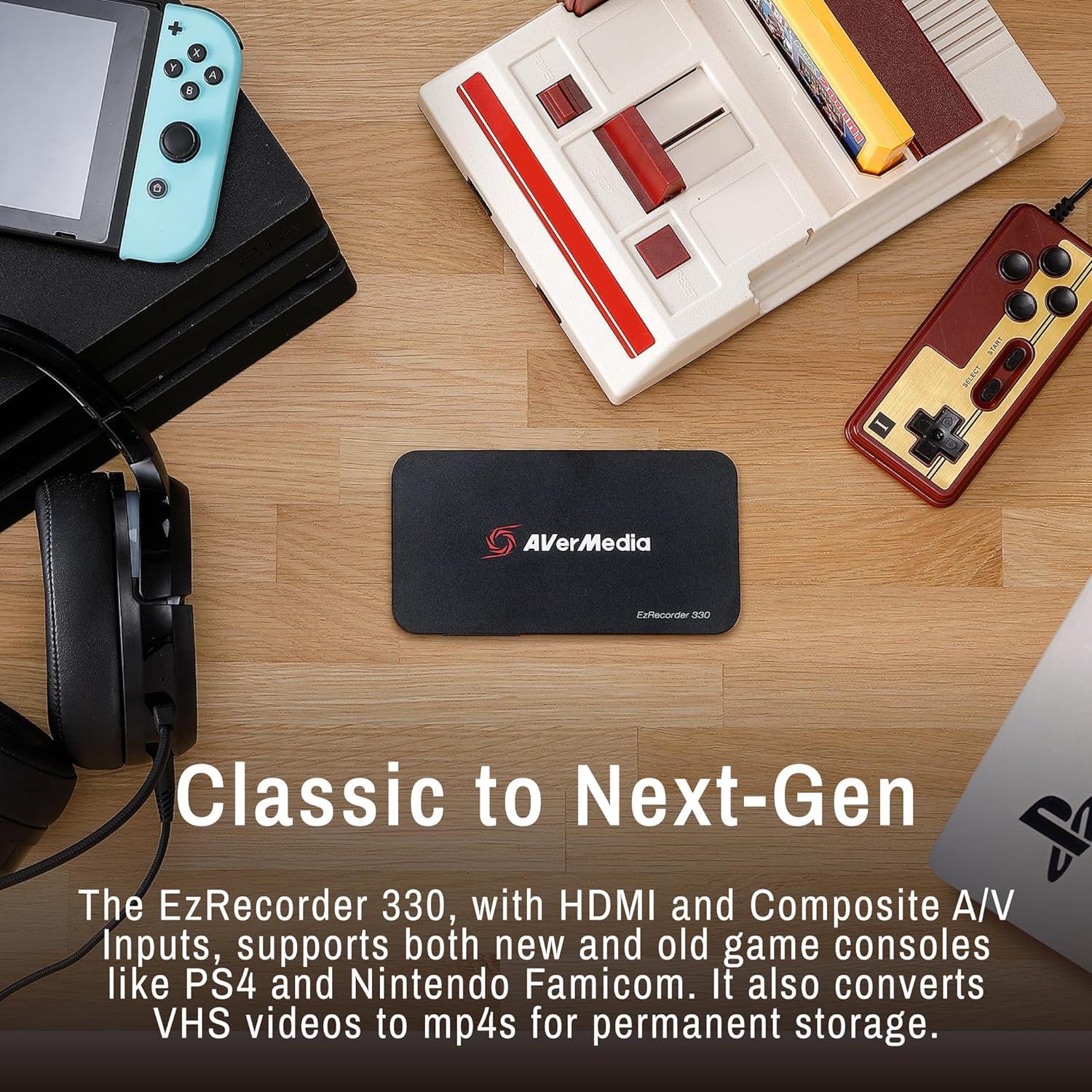 Grabador de Video AVerMedia EZRecorder 330G 4K HDMI