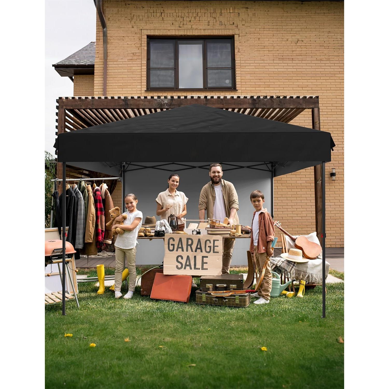 Carpa Plegable GAOMON 3.05m x 3.05m Impermeable UV