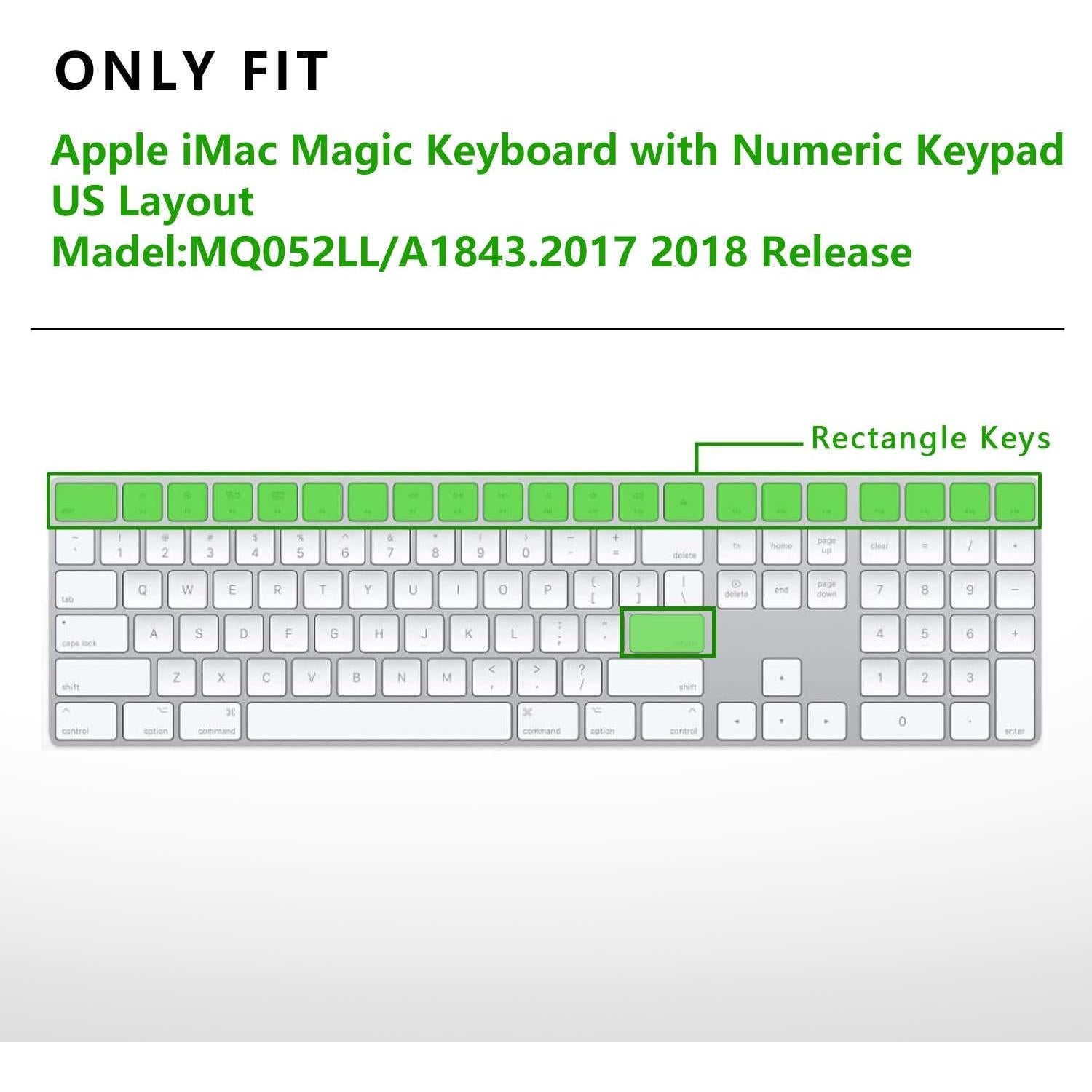 Cubierta Teclado Inalámbrico MMDW para iMac MQ052LL/A