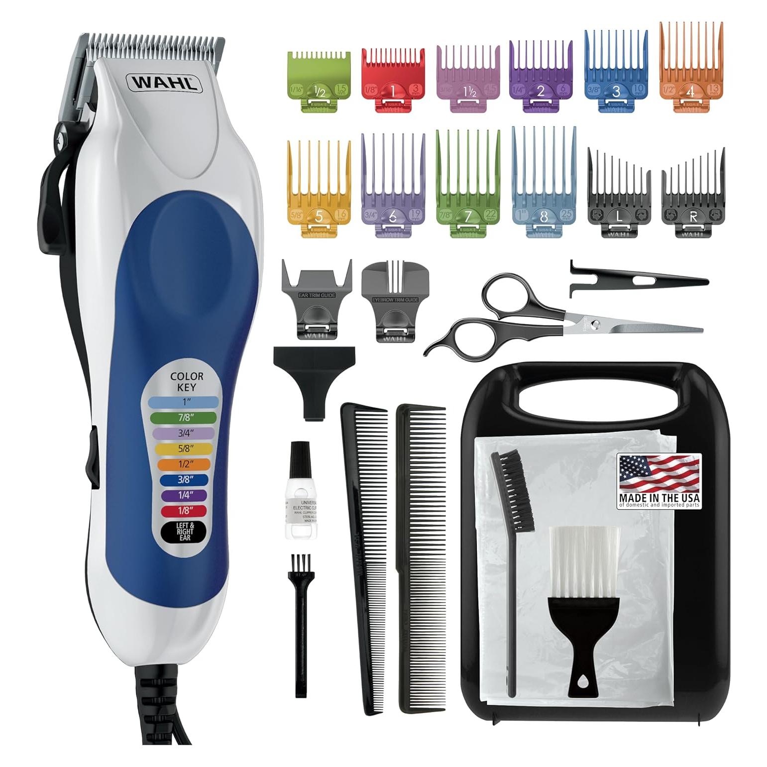 Cortadora de Cabello Wahl Color Pro 26 Piezas 79300-1001M