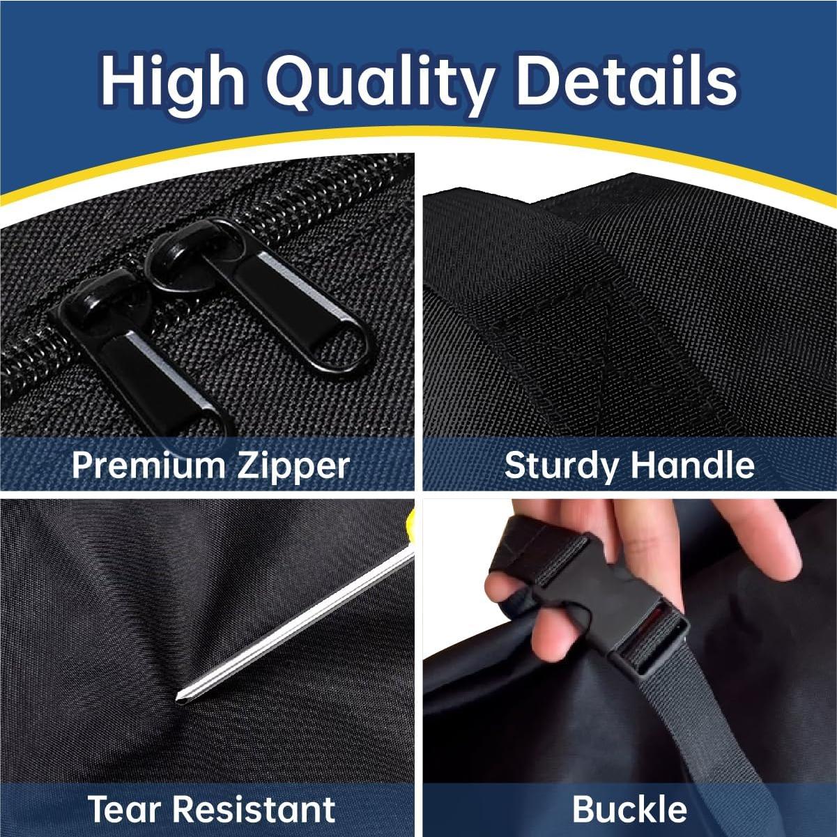 Heavy-Duty Large Tent Pole Storage Bag-83 L x 10" W x 10" H - Water-Resistant Bag for Canopy Tent,Patio Umbrella,Fishing Rods,Hammock