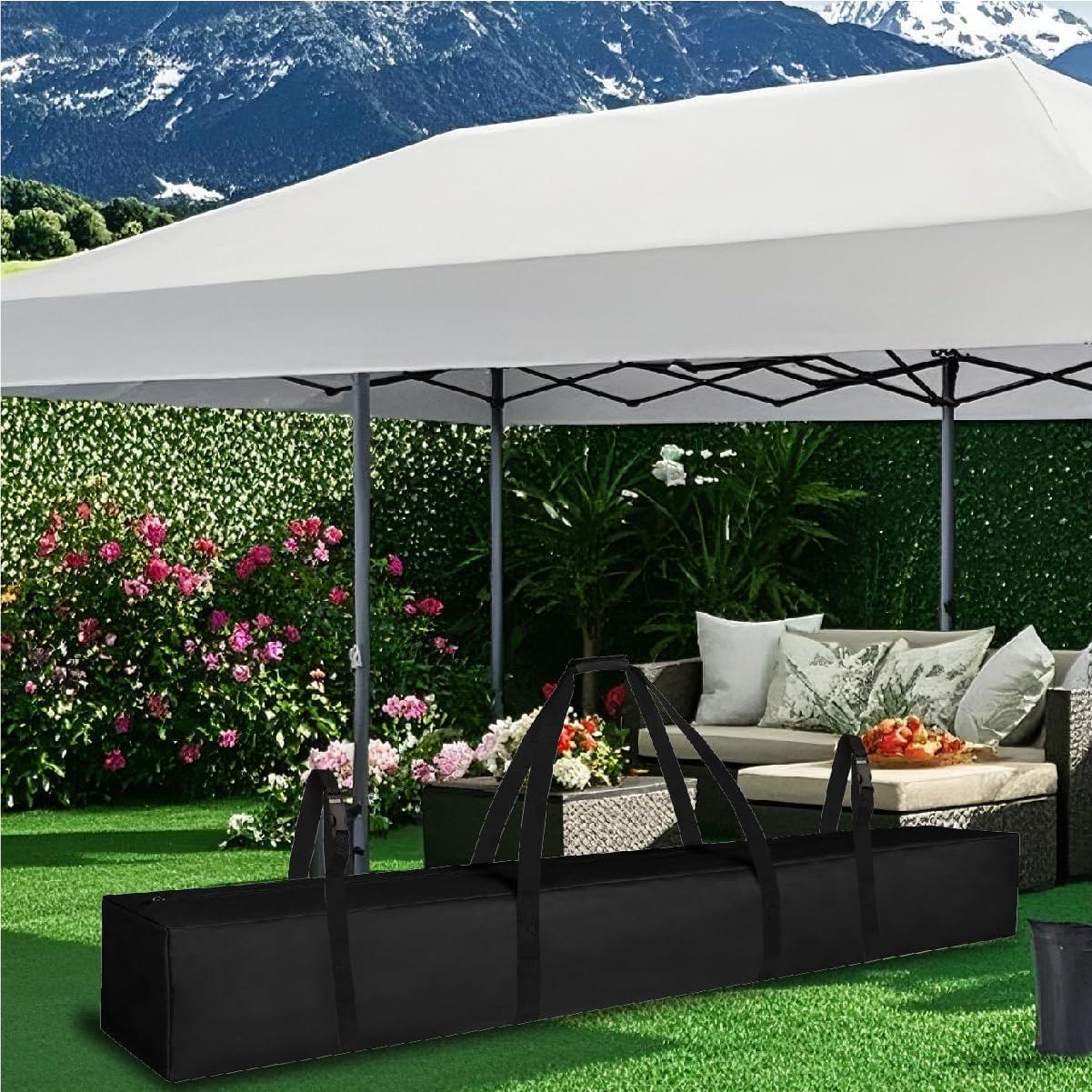 Heavy-Duty Large Tent Pole Storage Bag-83 L x 10" W x 10" H - Water-Resistant Bag for Canopy Tent,Patio Umbrella,Fishing Rods,Hammock