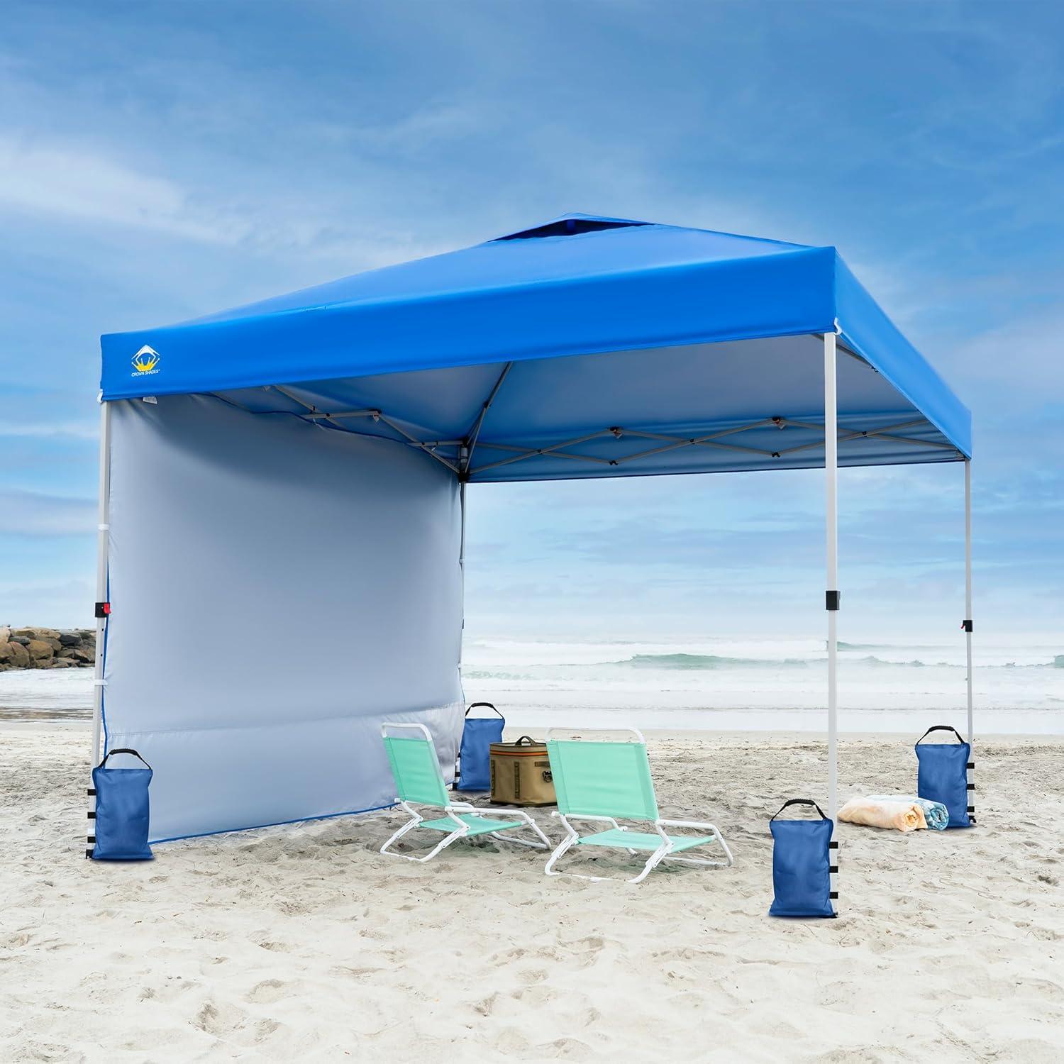 Bolsas de Arena CROWN SHADES 68 kg para Carpa Plegable Azul