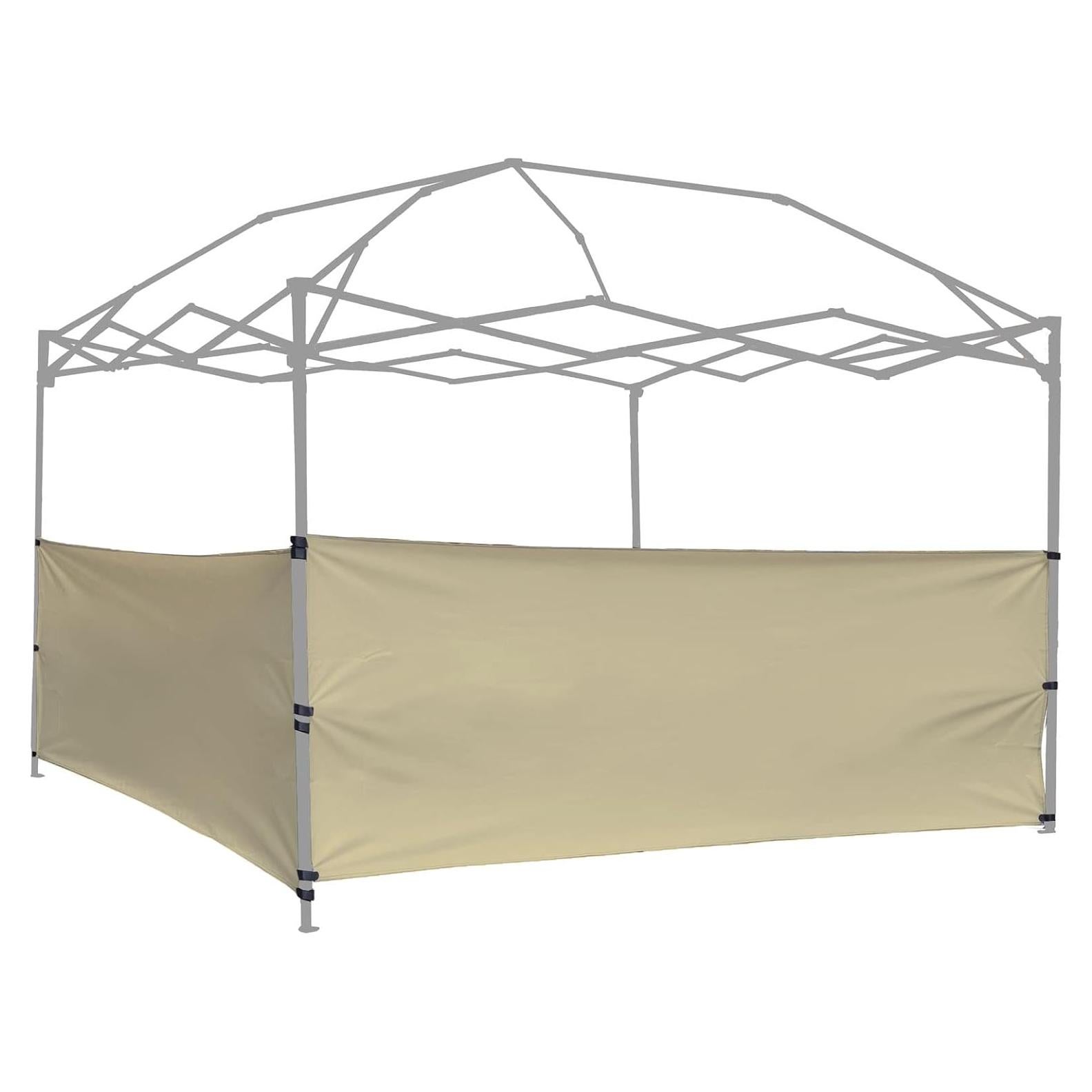Paneles Laterales Medios NINAT 2 Pcs Beige para Gazebo 3.05m