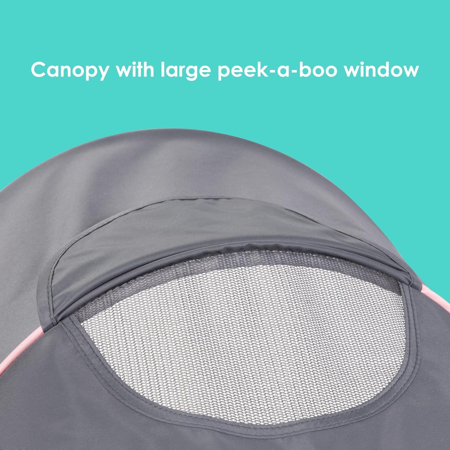 Sistema de Viaje Baby Trend EZ Ride con Asiento EZ-Lift Rosa