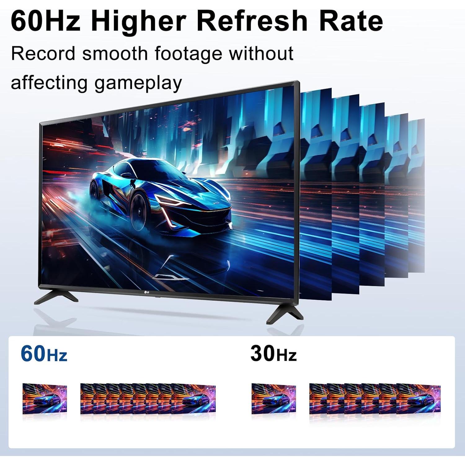 Tarjeta de Captura CAJECT HDMI a USB C 4K 1080P 60FPS