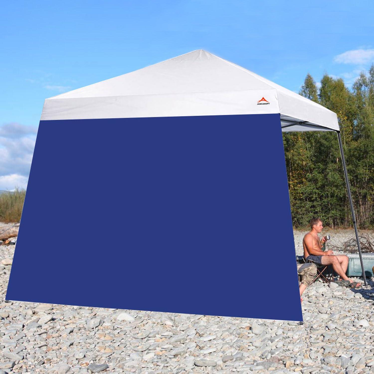 SunWall JANCANOPY 3 Paneles Laterales Impermeables 10x10 Azul Marino