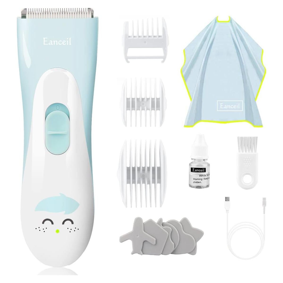 Cortadora de Cabello Eléctrica EANCEIL para Bebés y Niños