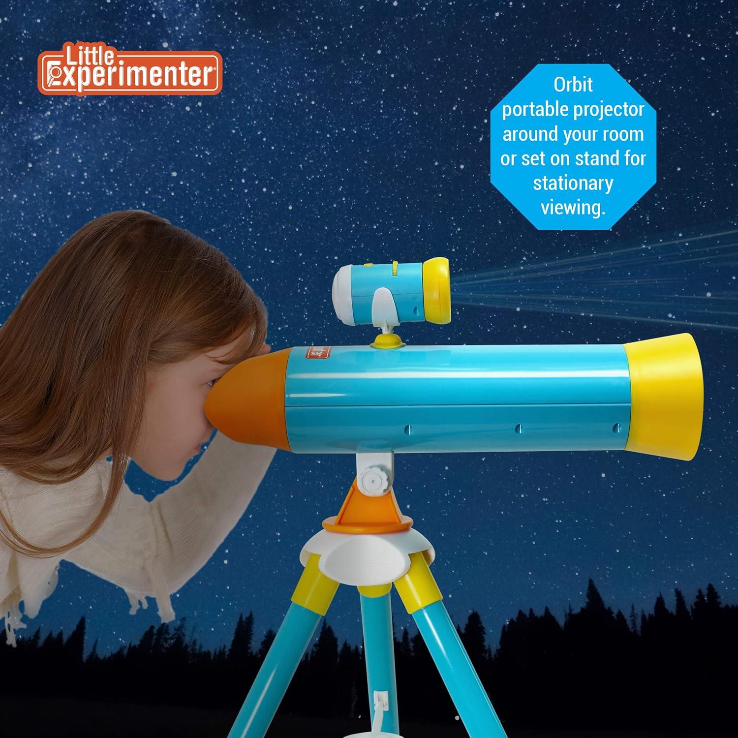 Telescopio Proyector Infantil Little Experimenter 2x Aumento