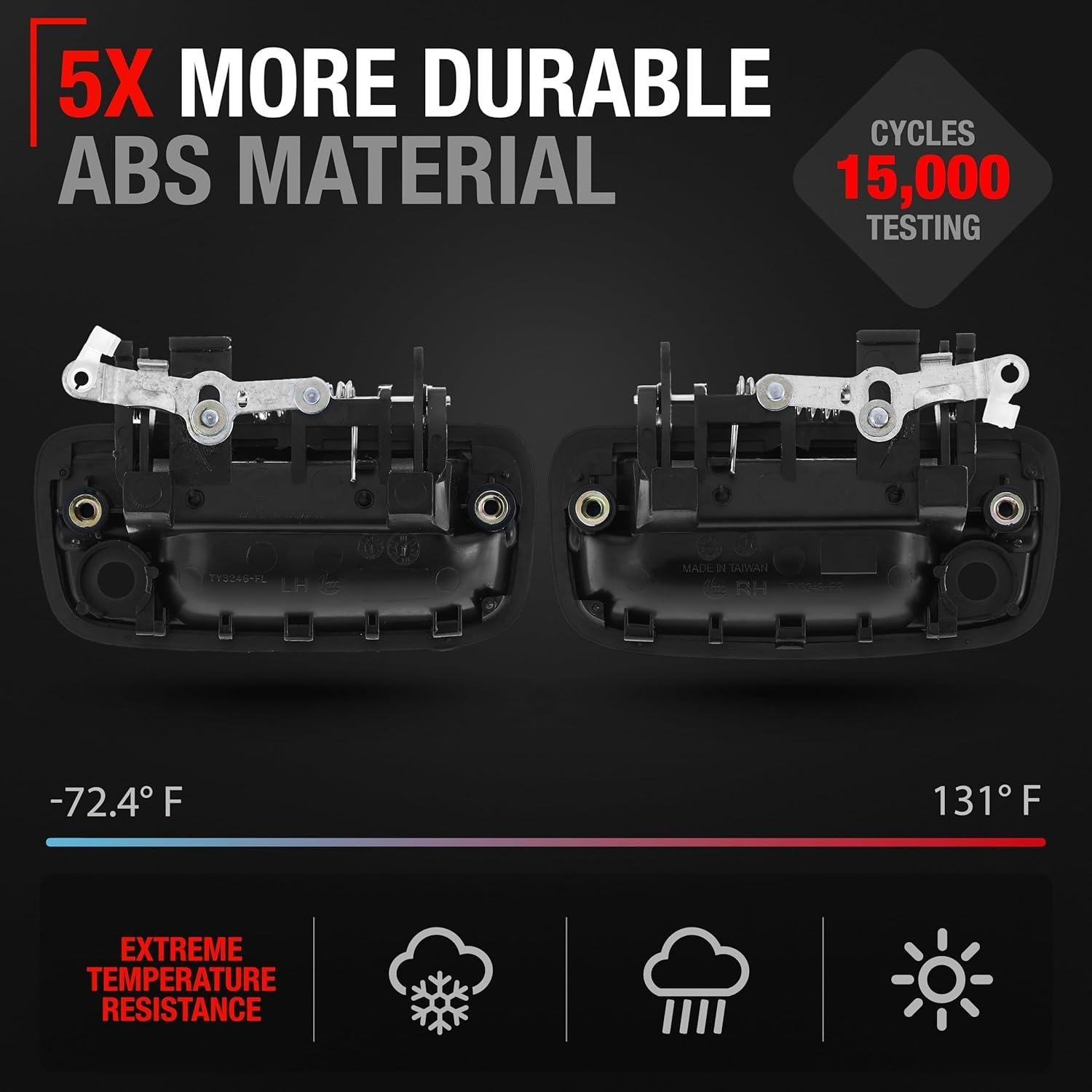 Juego de Manijas de Puerta Exterior Toyota Tacoma 1995-2004