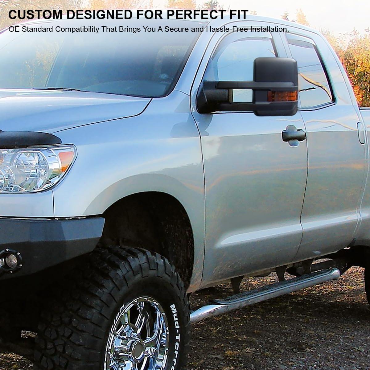 Espejos de Remolque Calefaccionados Spec-D Tuning LED Toyota