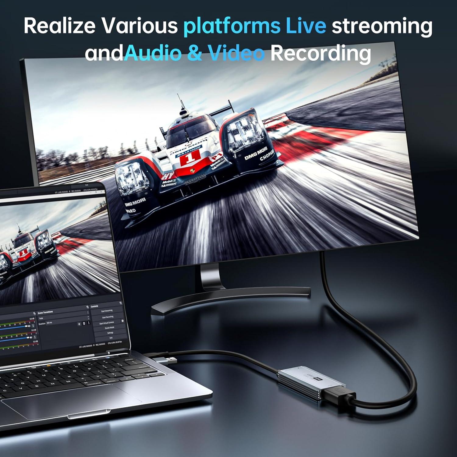 Tarjeta de Captura HDMI XIIXMASK MS2130 1440P 30fps 1080P 60fps