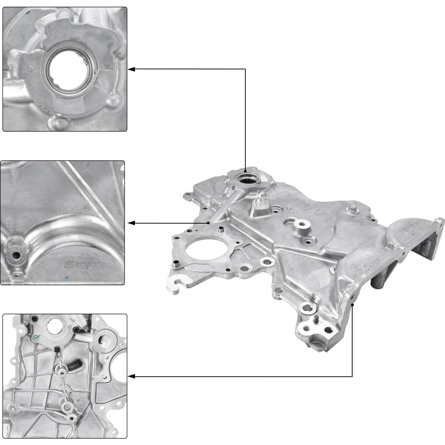Cubierta de cadena de distribución AULINK M526 para Hyundai y Kia