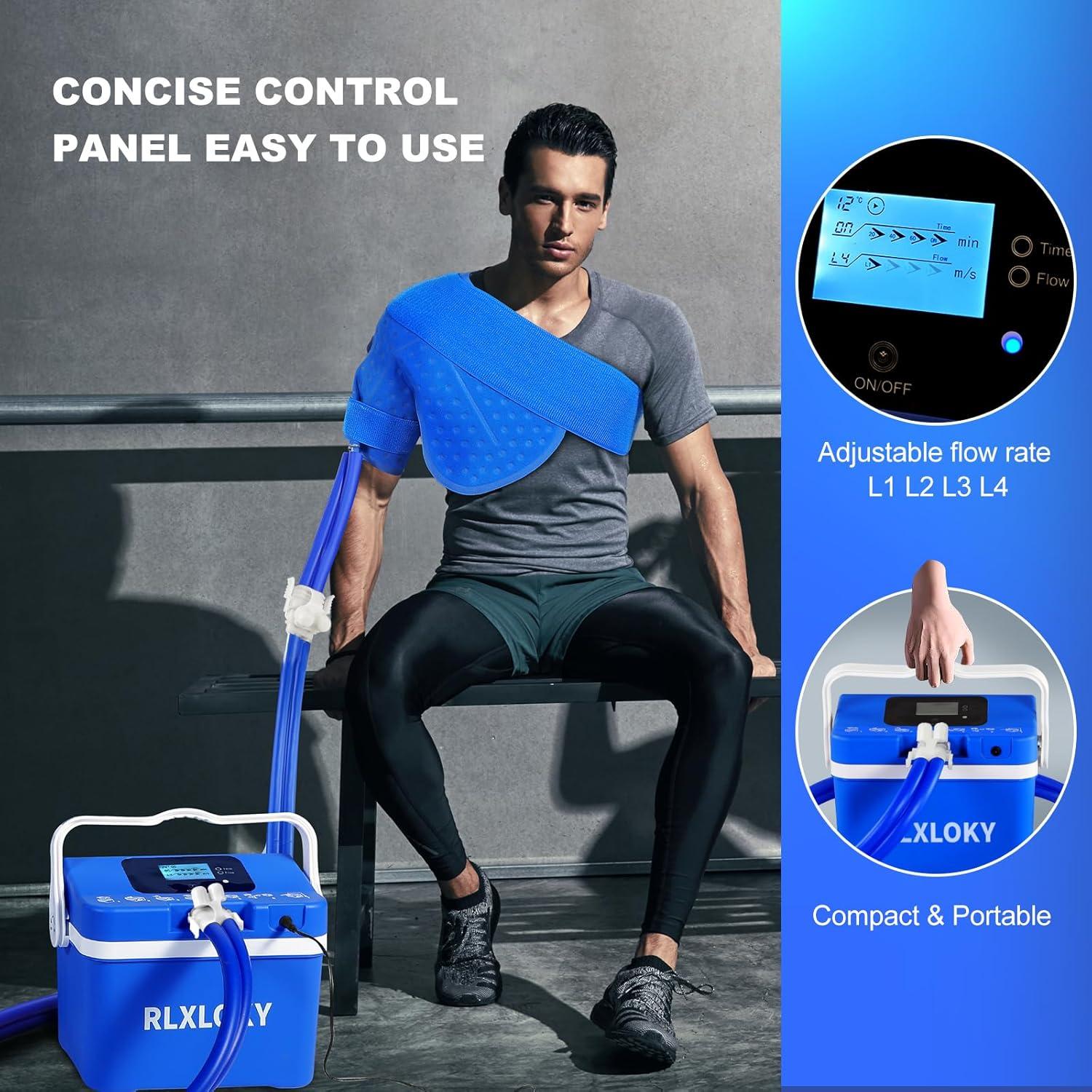 Máquina de Terapia Fría RLXLOKY para Hombro y Cadera