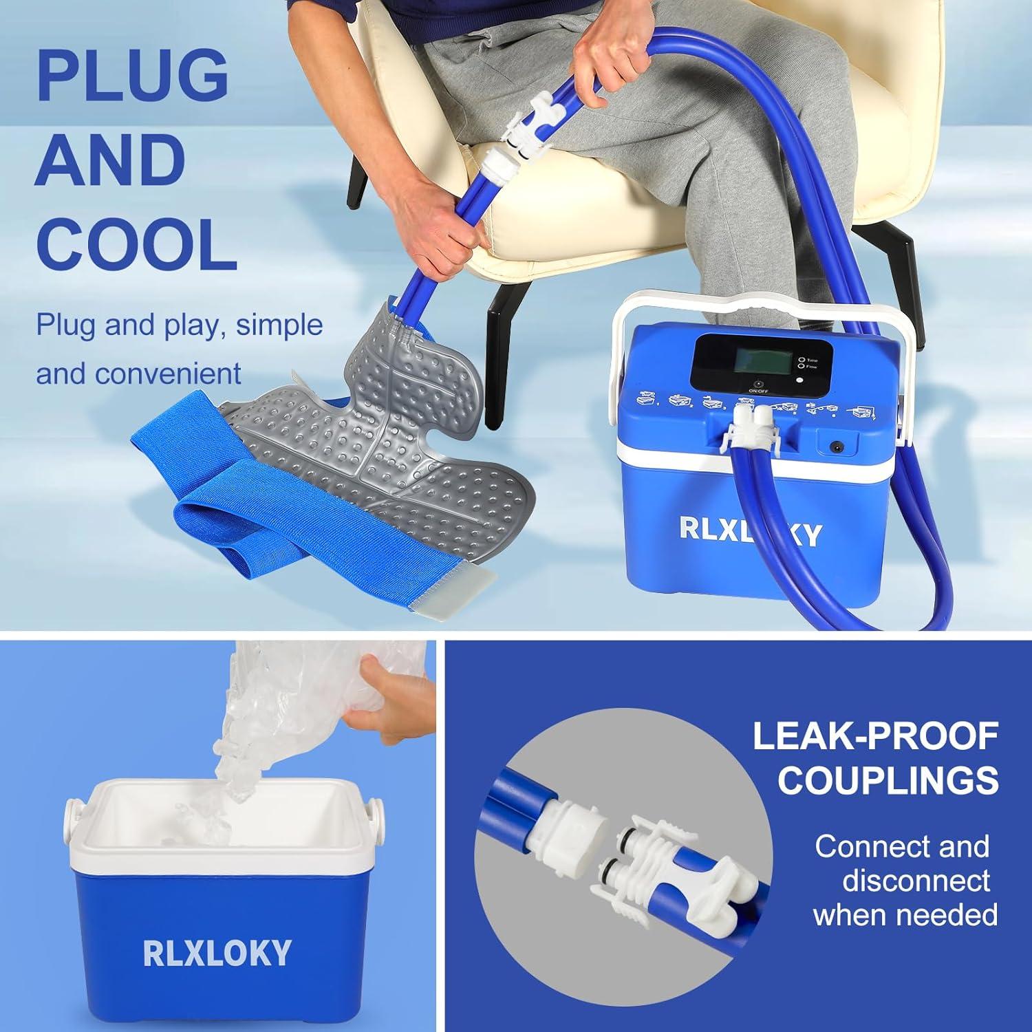 Máquina de Terapia Fría RLXLOKY para Hombro y Cadera