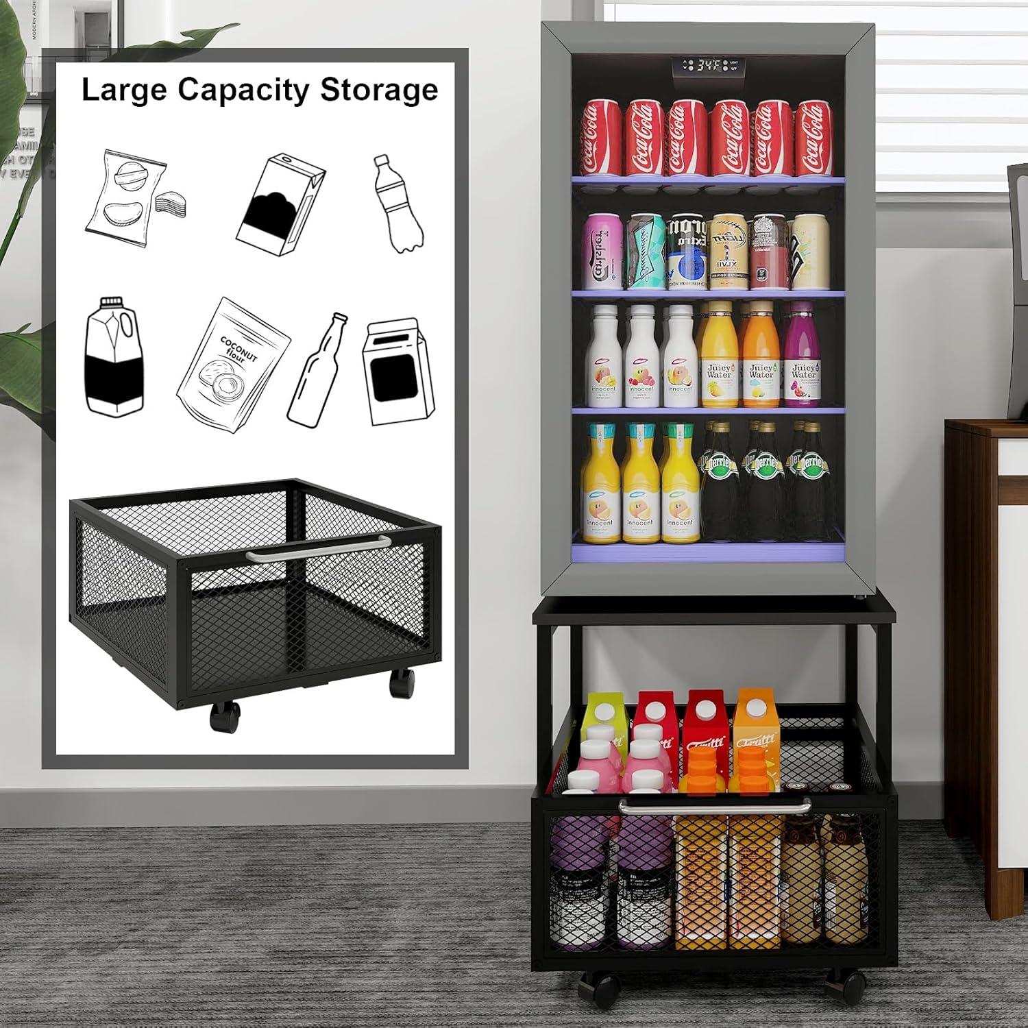 Soporte para Refrigerador Compacto PUNCIA 50x50cm con Ruedas