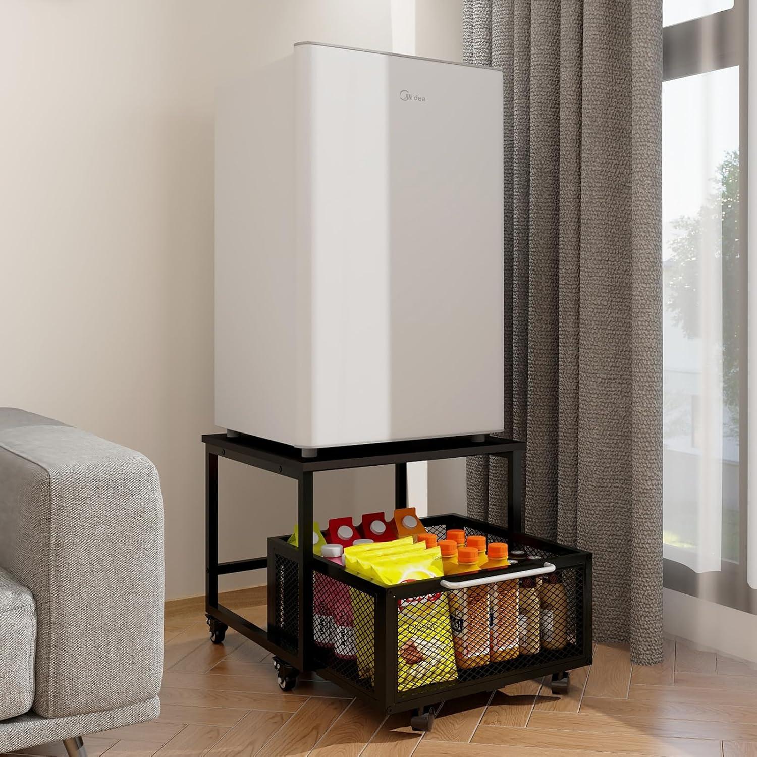 Soporte para Refrigerador Compacto PUNCIA 50x50cm con Ruedas