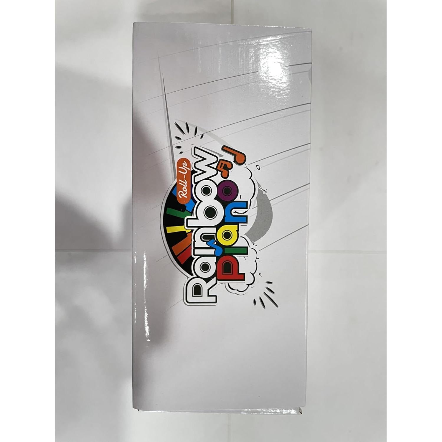 Teclado Piano Plegable POGOLAB 49 Teclas Arcoíris Portátil