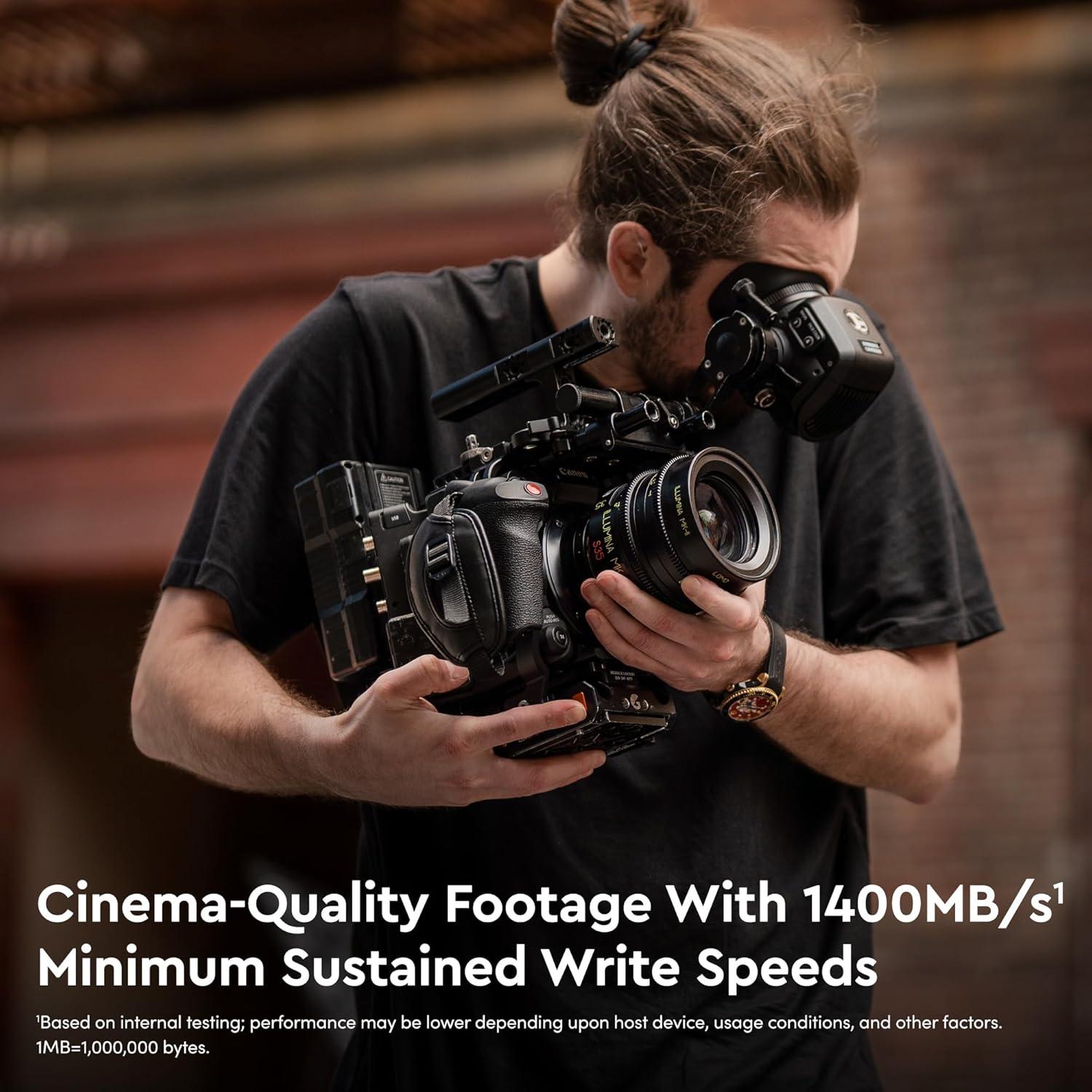 Tarjeta SanDisk 640GB PRO-Cinema CFexpress Tipo B 1700MB/s