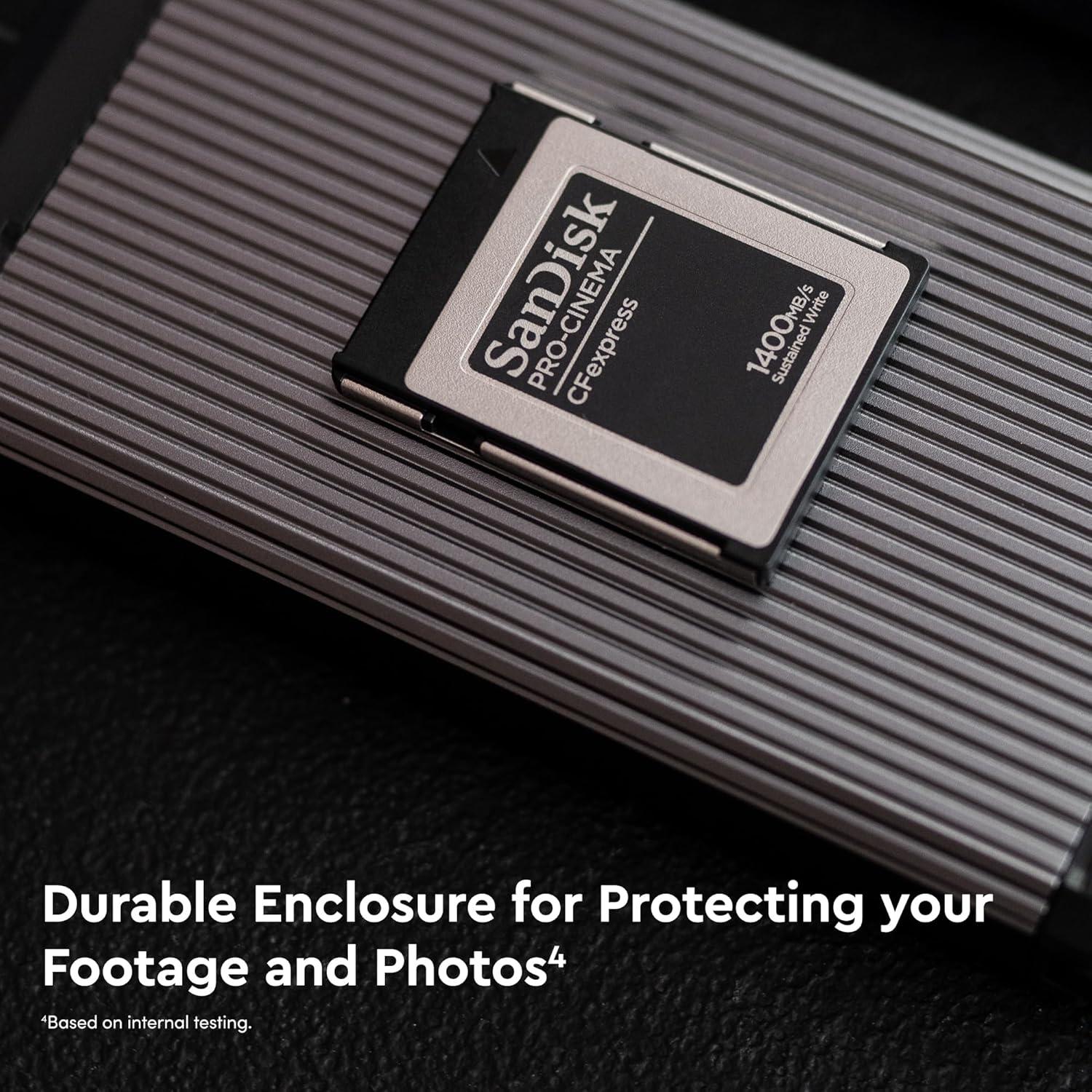 Tarjeta SanDisk 640GB PRO-Cinema CFexpress Tipo B 1700MB/s