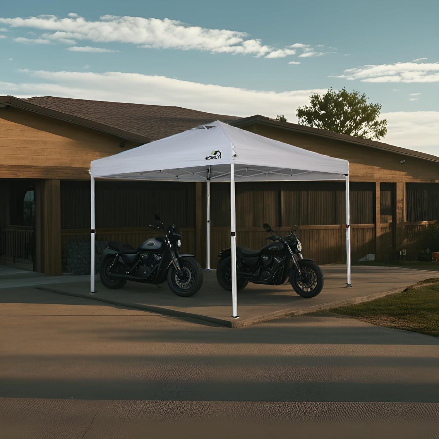 Carpa Pop Up Hisinly 3x3m Impermeable con Techo Ventilado