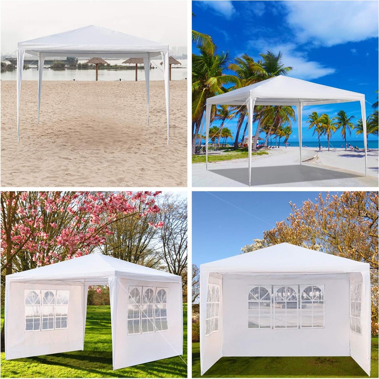 Carpa de Fiesta Sepnefi 300x300 cm Impermeable para Eventos