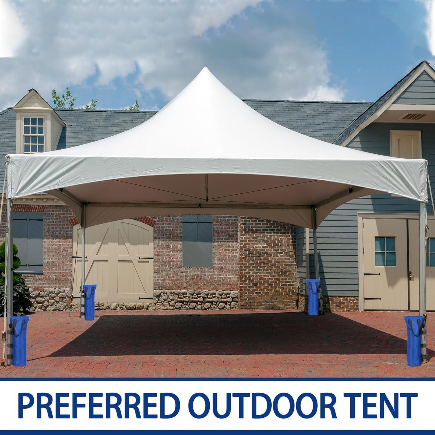 EBOOT 12 Bolsas de Arena para Carpa 120 kg Azul