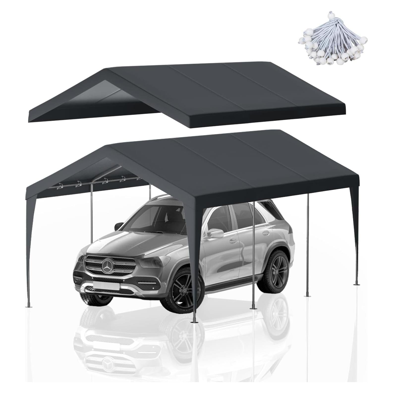 Cubierta de Techo de Garaje BUPPLEE 3.66x6.1m Impermeable