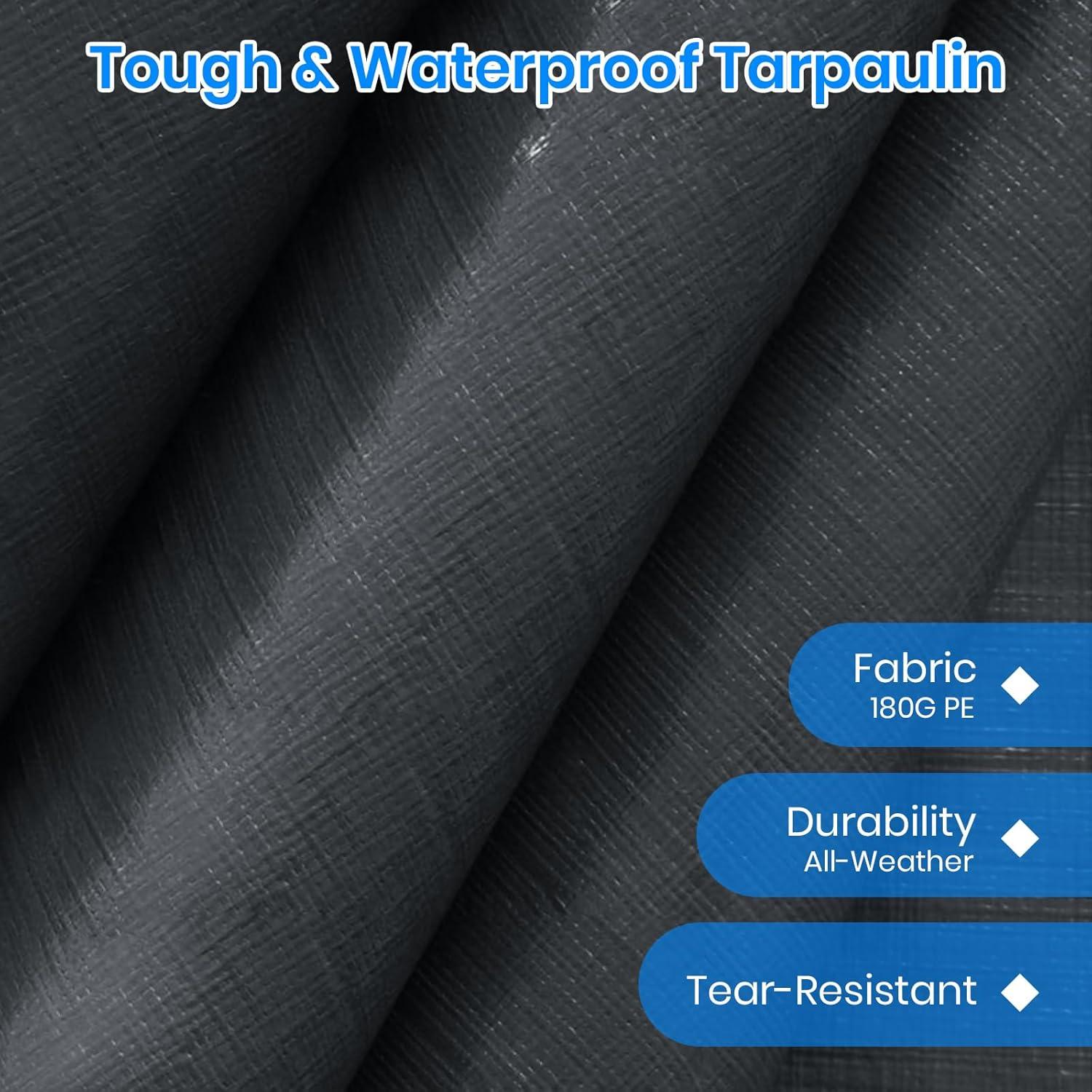 Cubierta de Techo de Garaje BUPPLEE 3.66x6.1m Impermeable