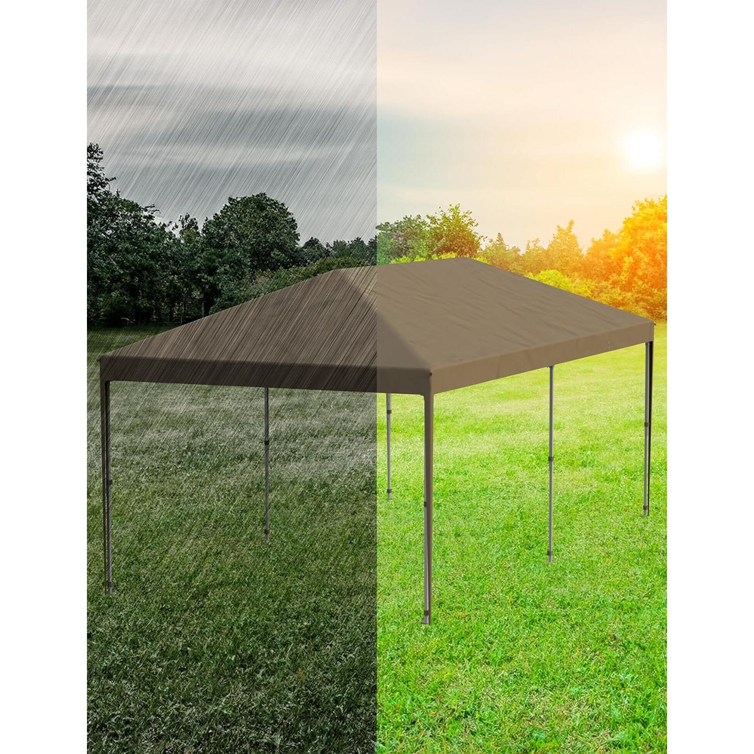 Carpa Plegable 3x6m KYBOLT Impermeable con Estacas y Sacos