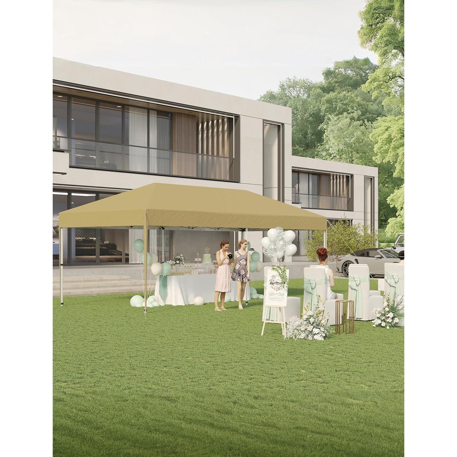 Carpa Plegable 3x6m KYBOLT Impermeable con Estacas y Sacos