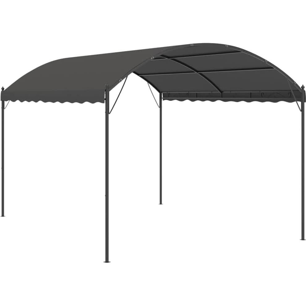 Outdoor Event Tent Collapsible Tent Big Canopy Tent Patio Gazebo Sunshade Awning 118.1"x157.4" Anthracite