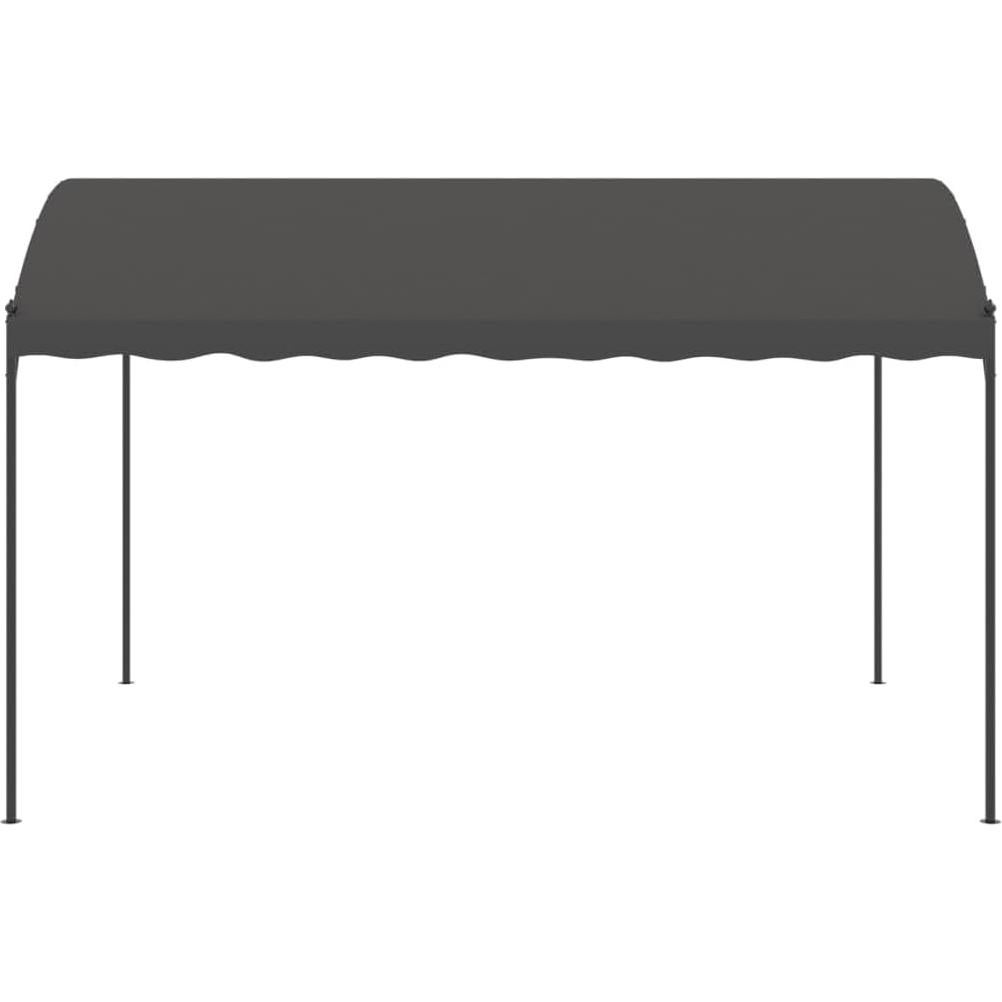 Outdoor Event Tent Collapsible Tent Big Canopy Tent Patio Gazebo Sunshade Awning 118.1"x157.4" Anthracite
