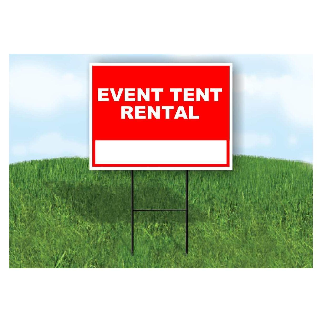 Cartel Doble Cara Escribe en Mí Rojo 45.72x60.96 cm con Soporte