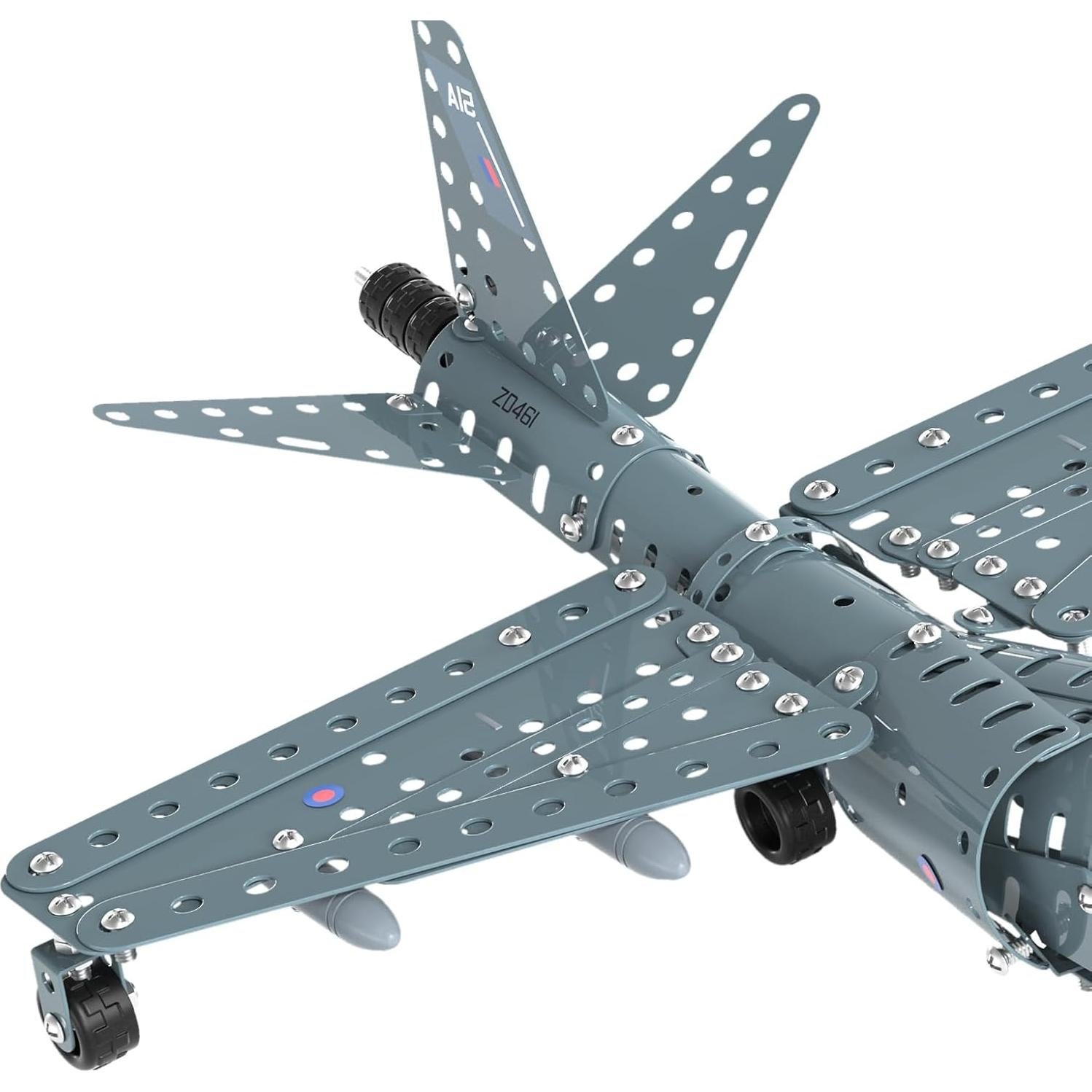 Avión Jet Set Lucky Doug - Kit de Construcción STEM 282 Piezas