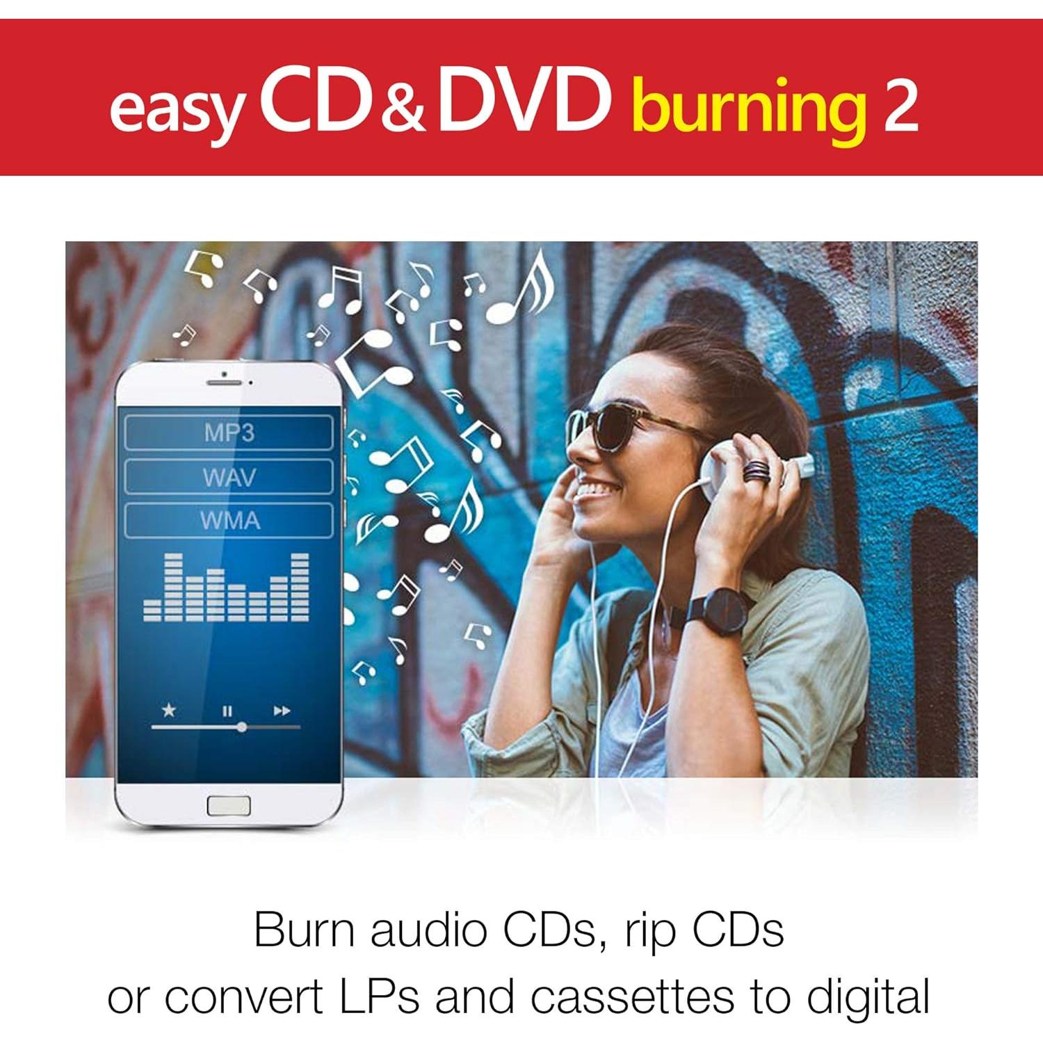Grabador de Discos Corel Easy CD & DVD Burning 2