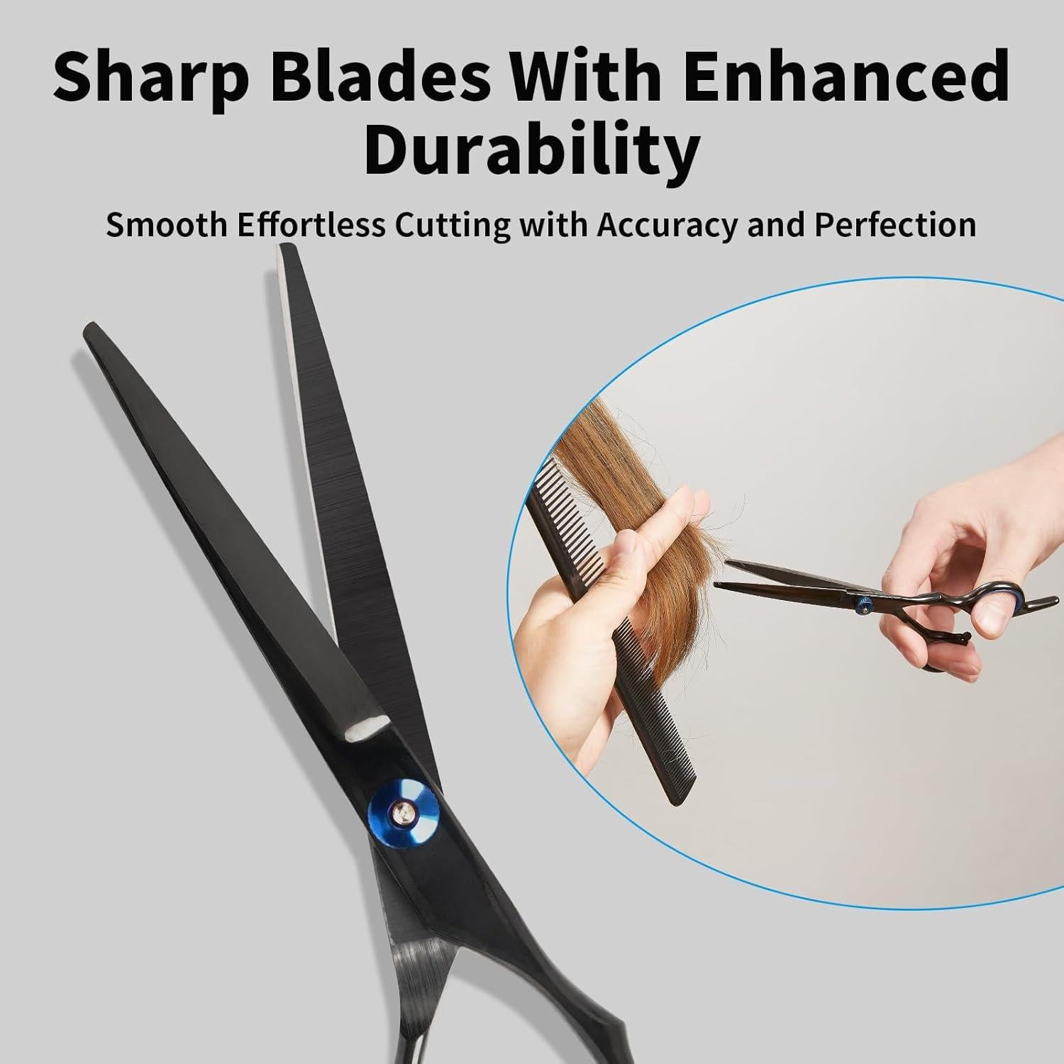 Tijeras de Corte de Cabello Homekoey 16.5 cm Acero Inoxidable