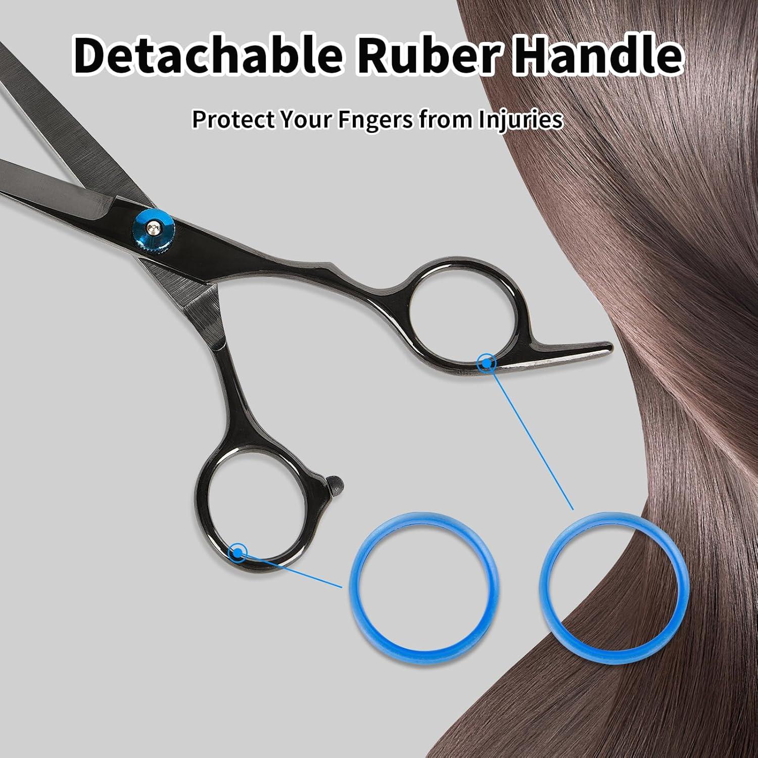 Tijeras de Corte de Cabello Homekoey 16.5 cm Acero Inoxidable