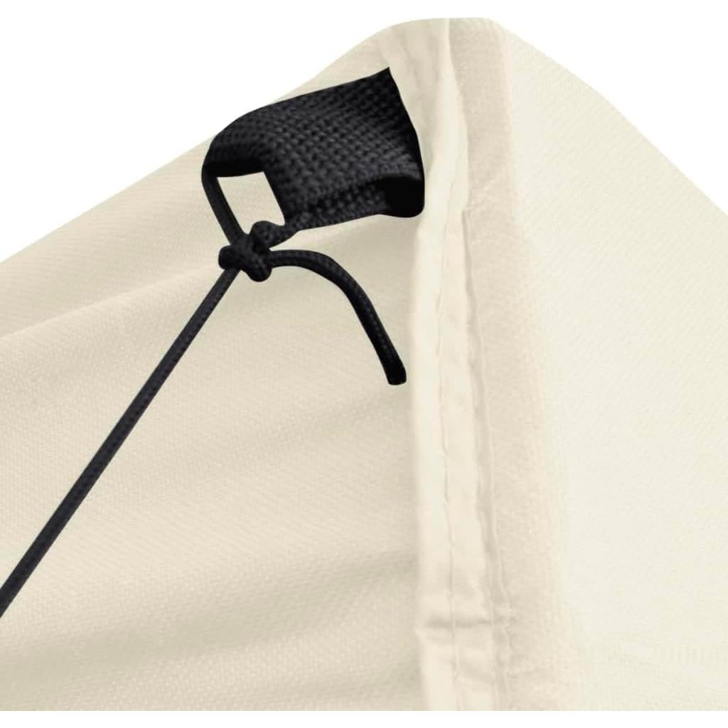 Carpa Gazebo ULUYYUC 3x3m Color Crema con 4 Paredes