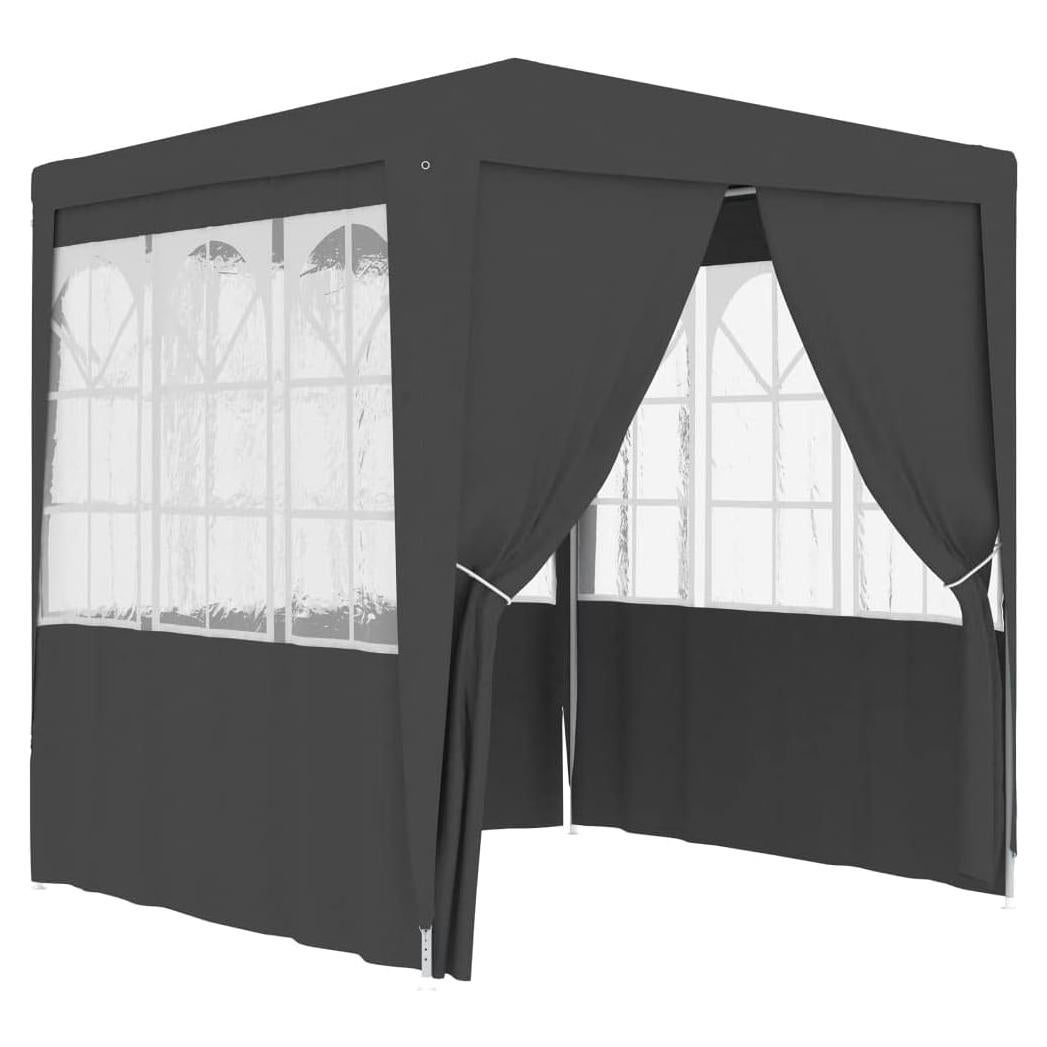 Carpa de Fiesta GeoHome 2.5x2.5m Antracita con Paneles