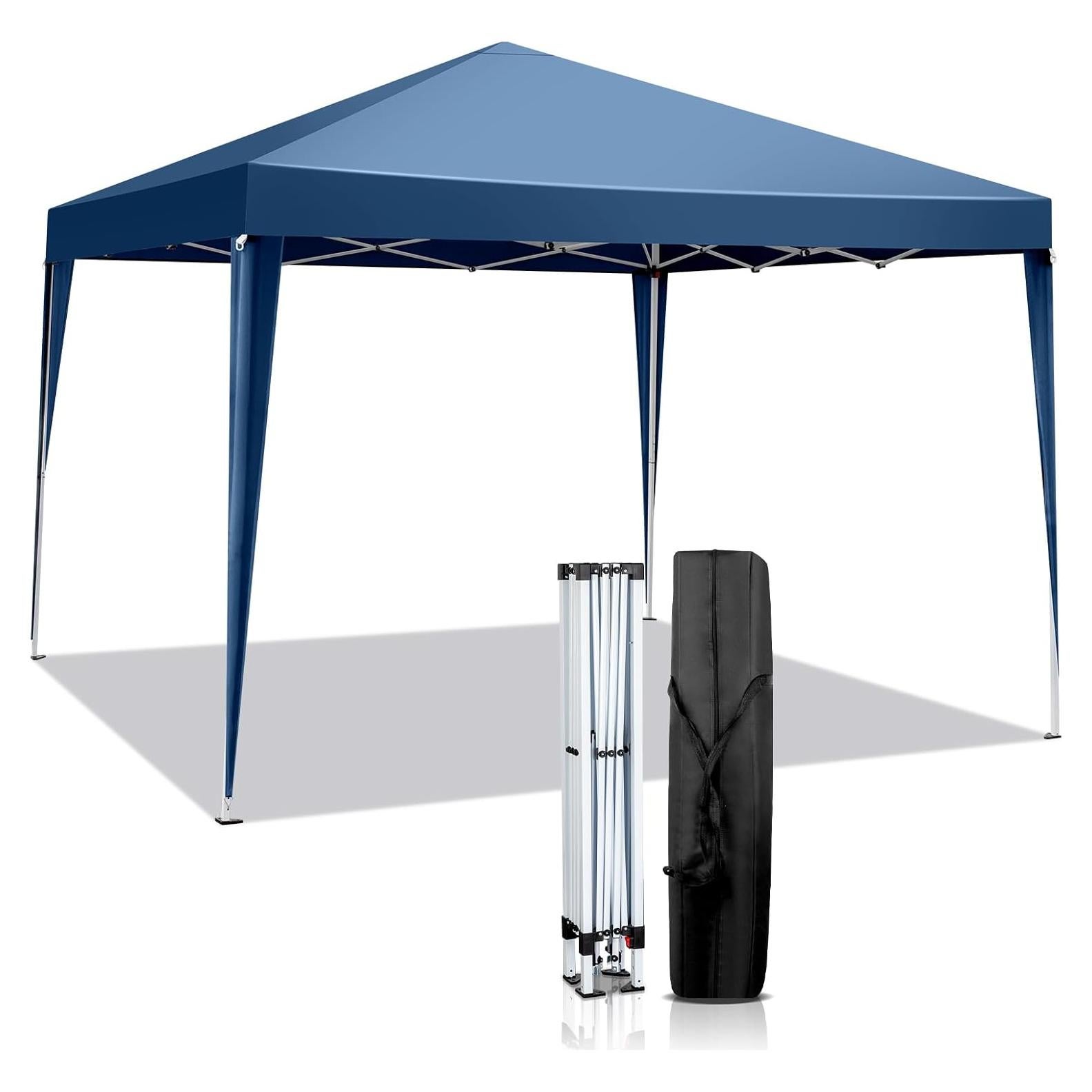 Carpa Plegable 3x3m Sepnefi Azul Impermeable para Eventos