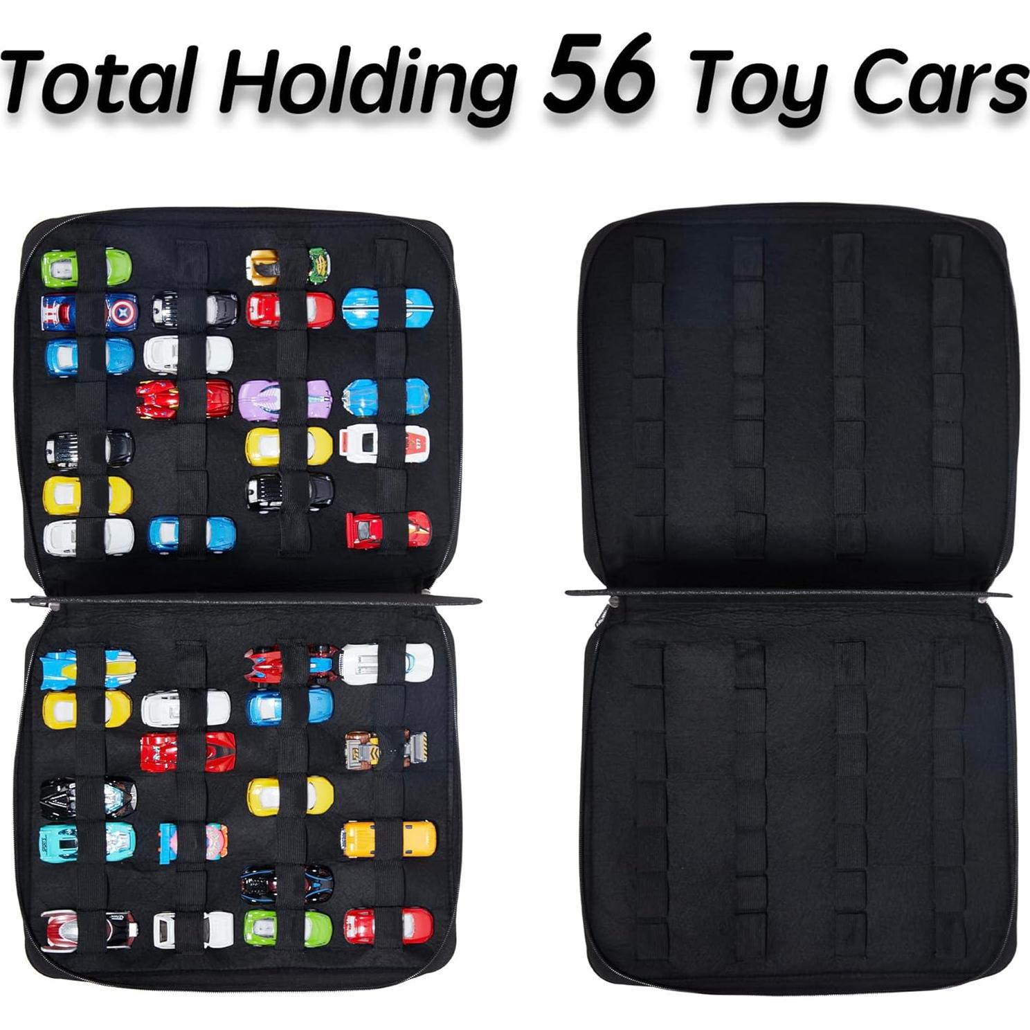 Organizador de Coches de Juguete HUHYNN para 56 Hot Wheels