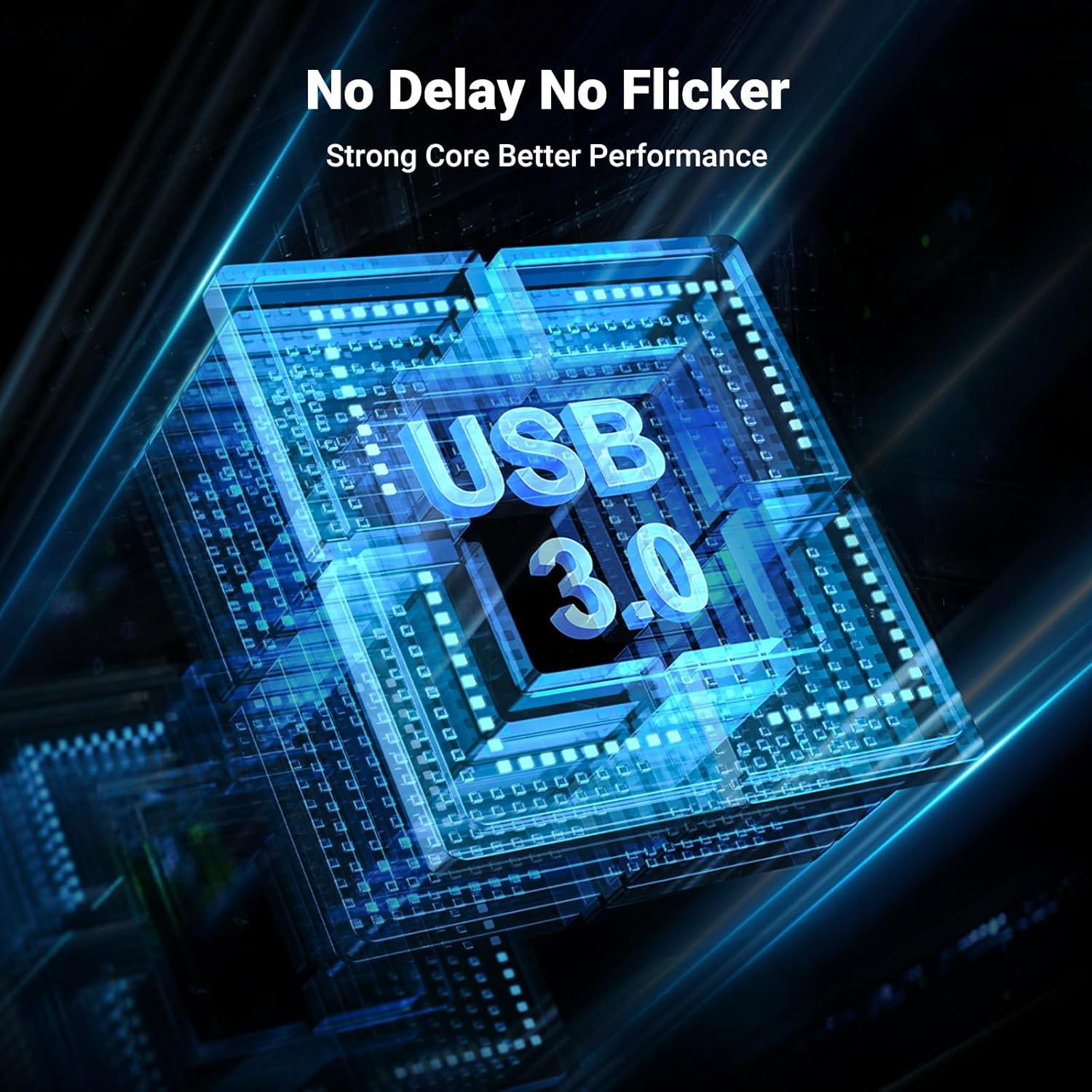 Tarjeta de Captura de Video UGREEN 4K HDMI USB-C 1080P 60FPS