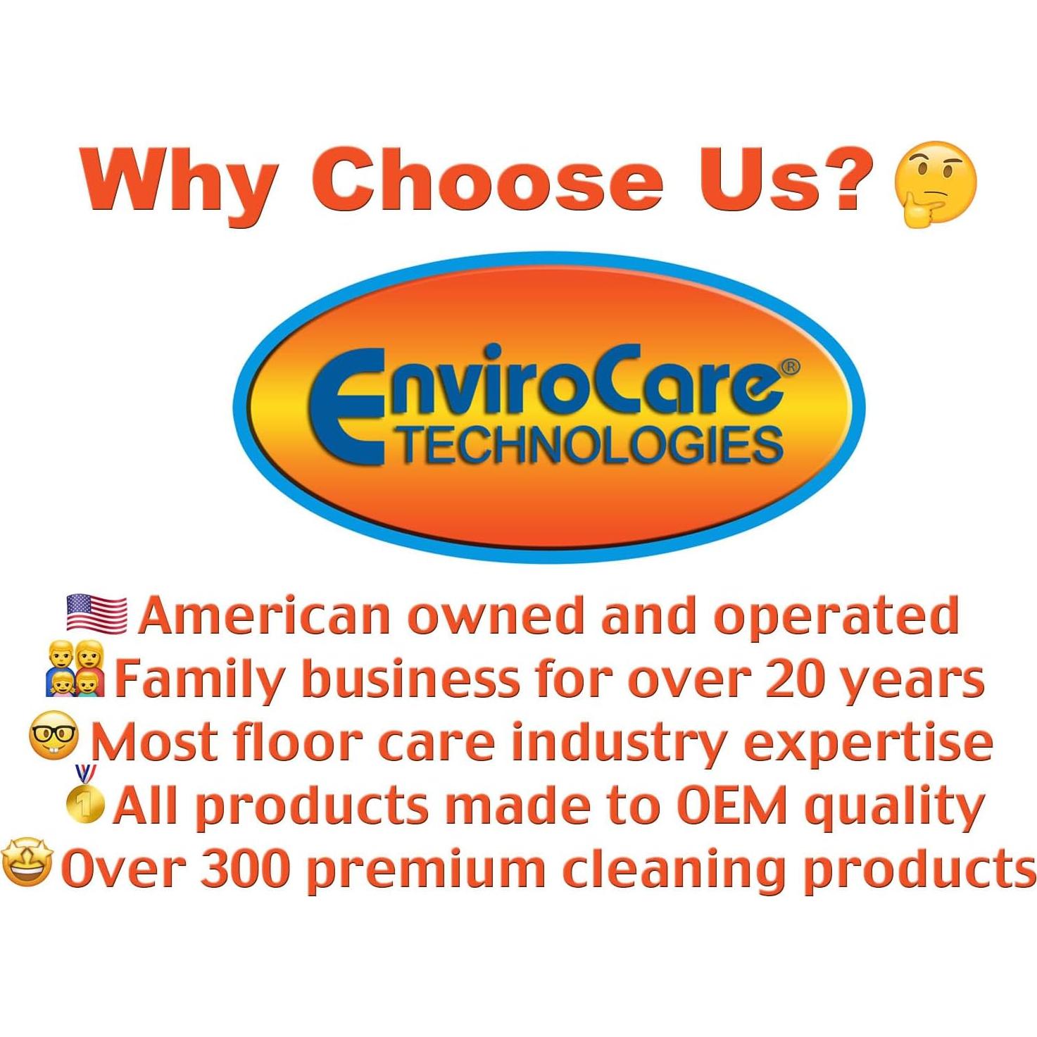 Bolsas de Aspiradora EnviroCare Tipo C/Q para Kenmore y Panasonic - 9 Unidades