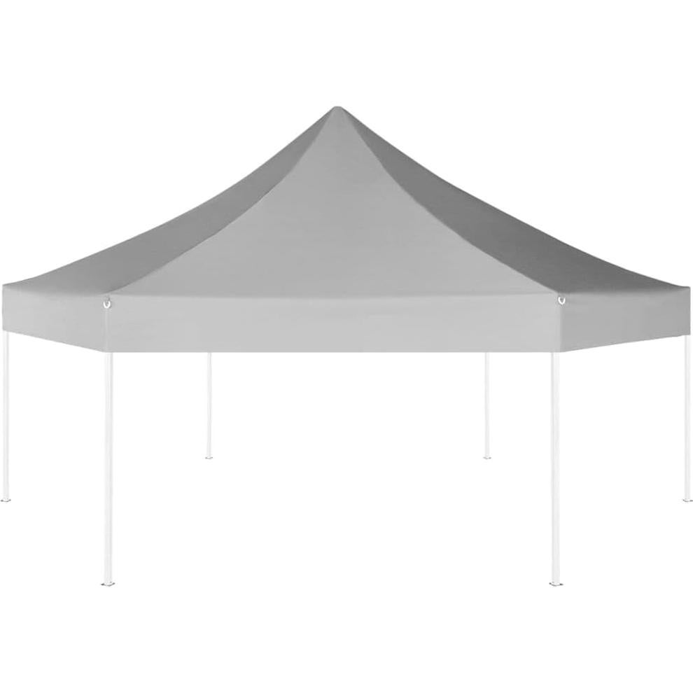 Marquesina Plegable YELWHI Gris 3.6m x 3.1m para Eventos