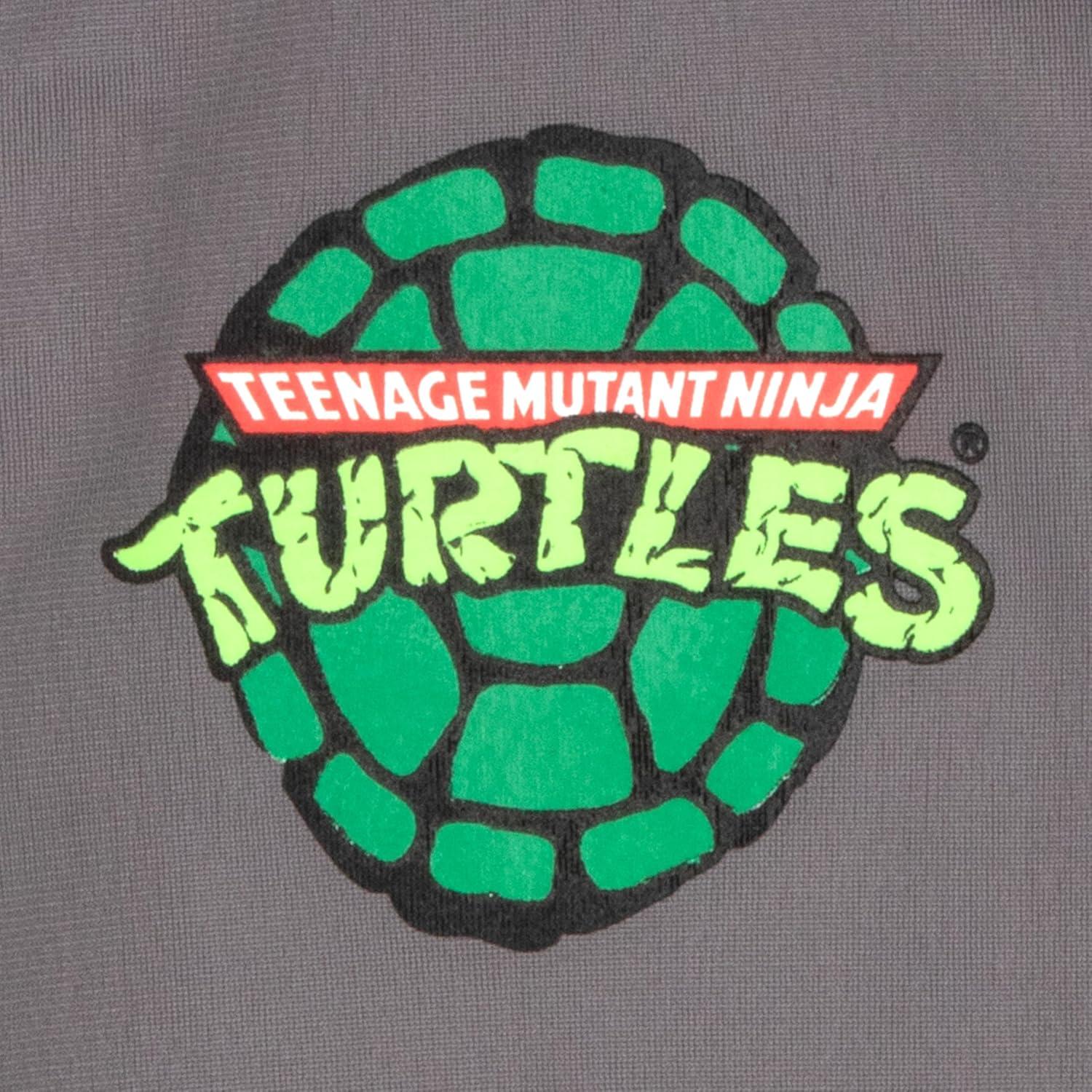 Conjunto de Ropa para Niños TMNT 3 Piezas - Camiseta, Shorts y Jogger