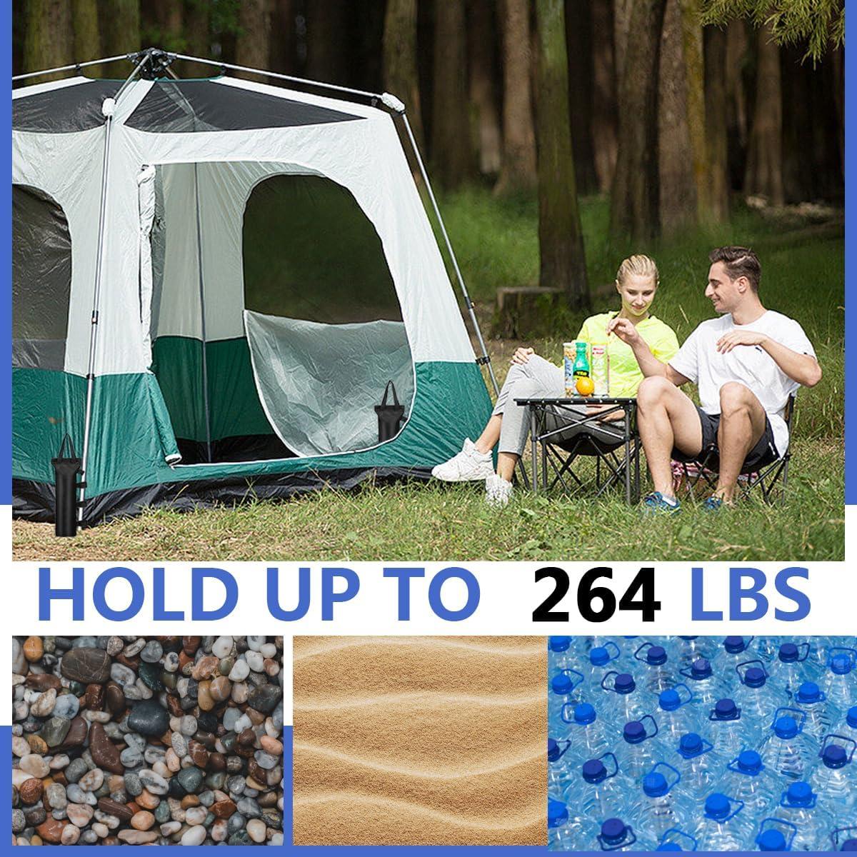 Paquete de 12 bolsas de peso para toldo Voittozege 50.8x20 cm