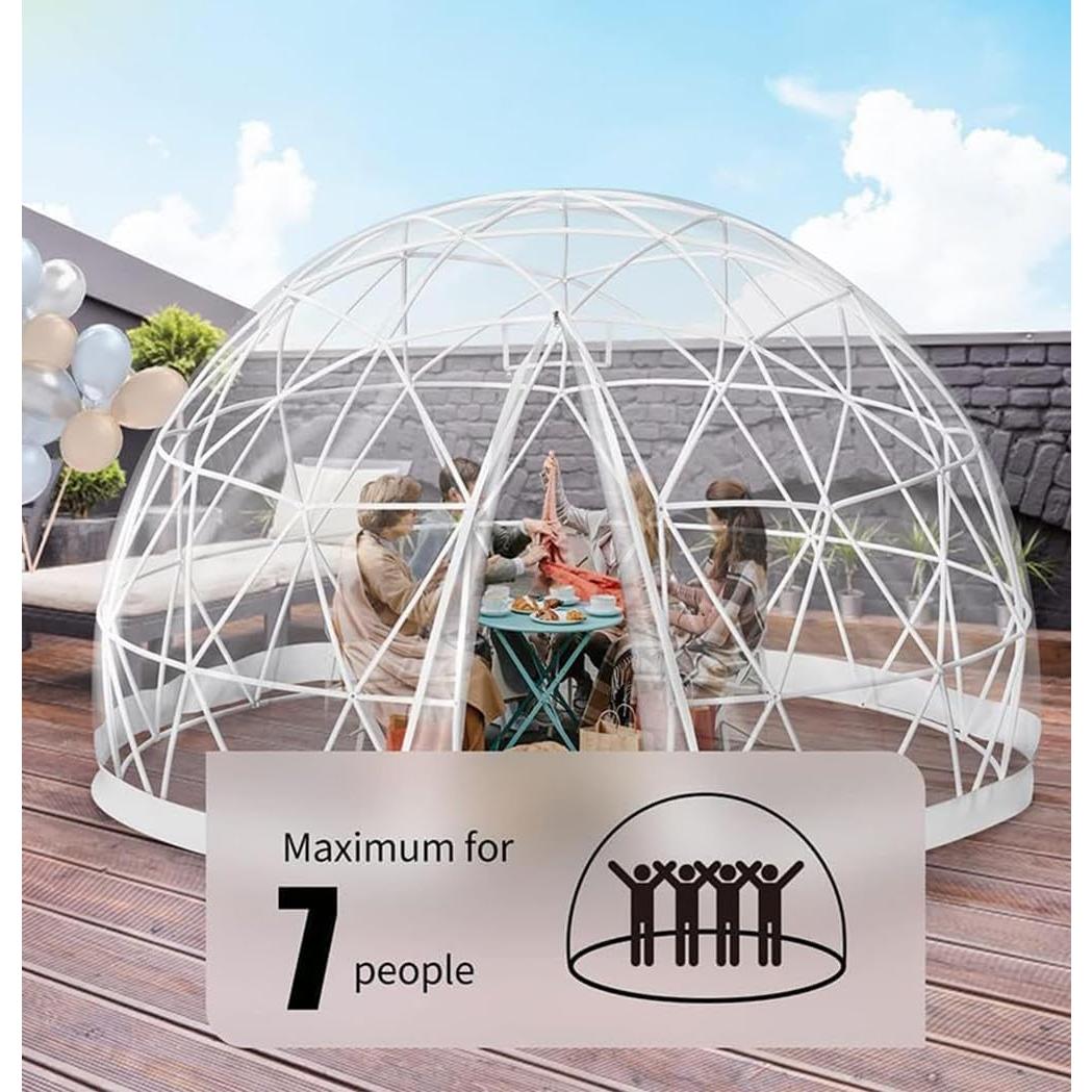 Cúpula de Jardín Burbuja XUXIAO 3.6x2.15m Impermeable