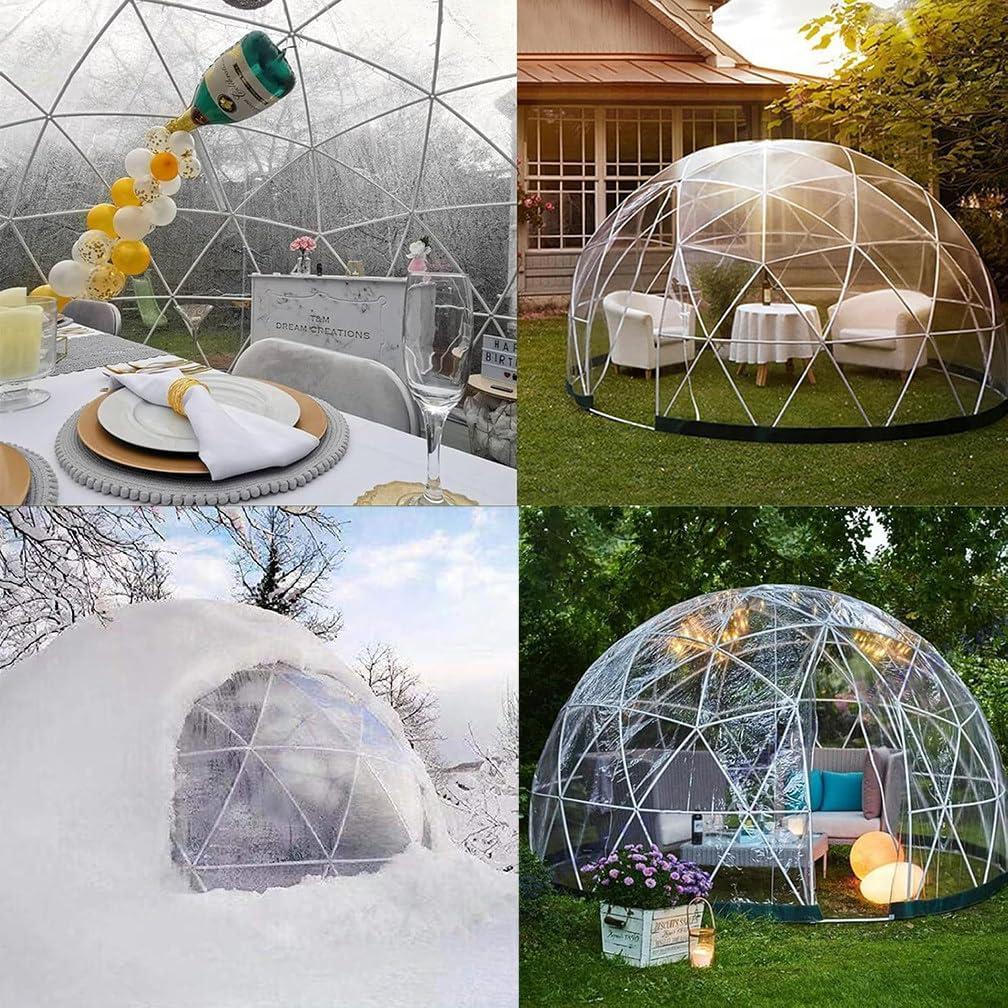 Cúpula de Jardín Burbuja XUXIAO 3.6x2.15m Impermeable