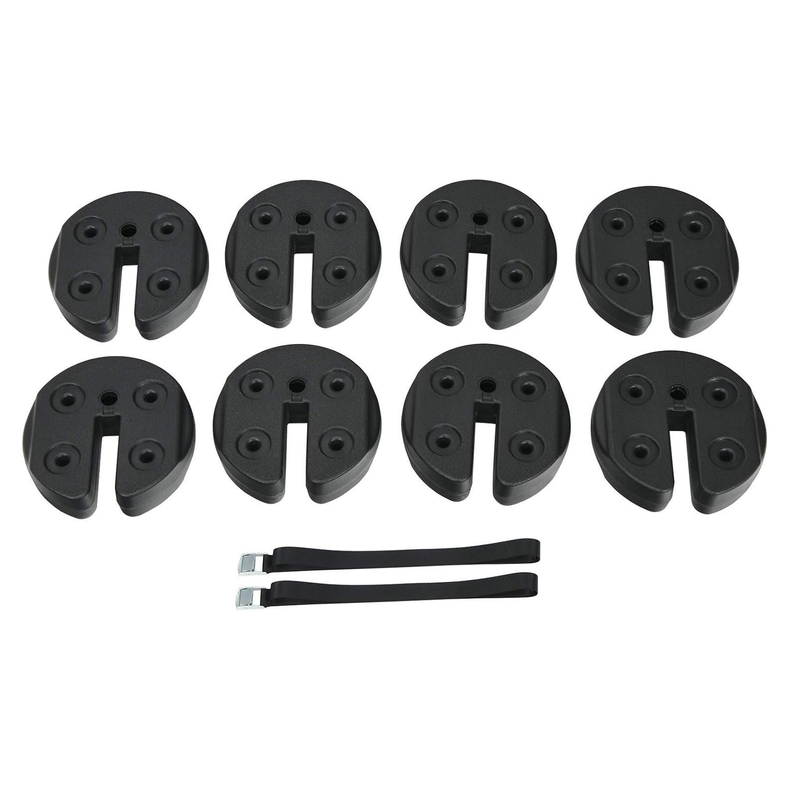 Conjunto de 8 Pesas para Carpa Tangkula 40 lbs (18.14 kg) Duraderas